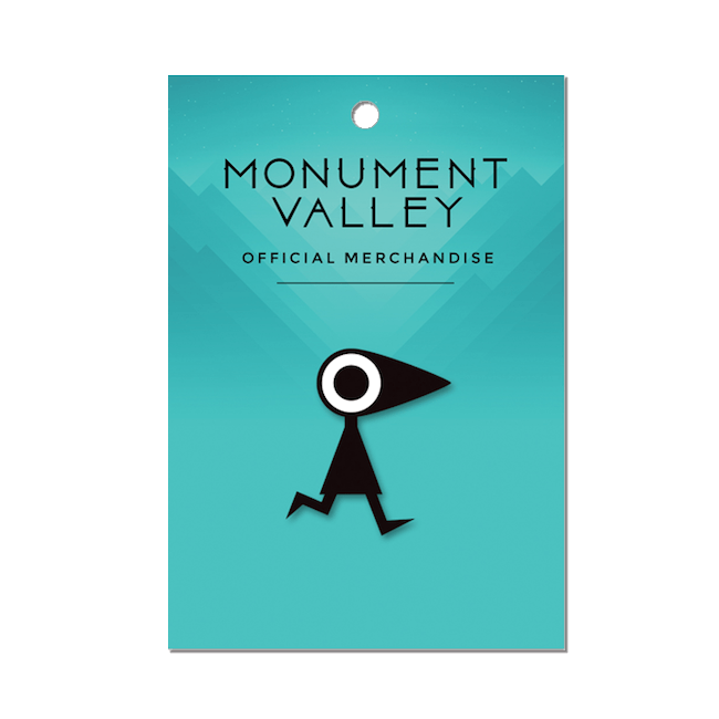 【Monument Valley(モニュメント・バレー) 】カラス・ピンズ - 画像1
