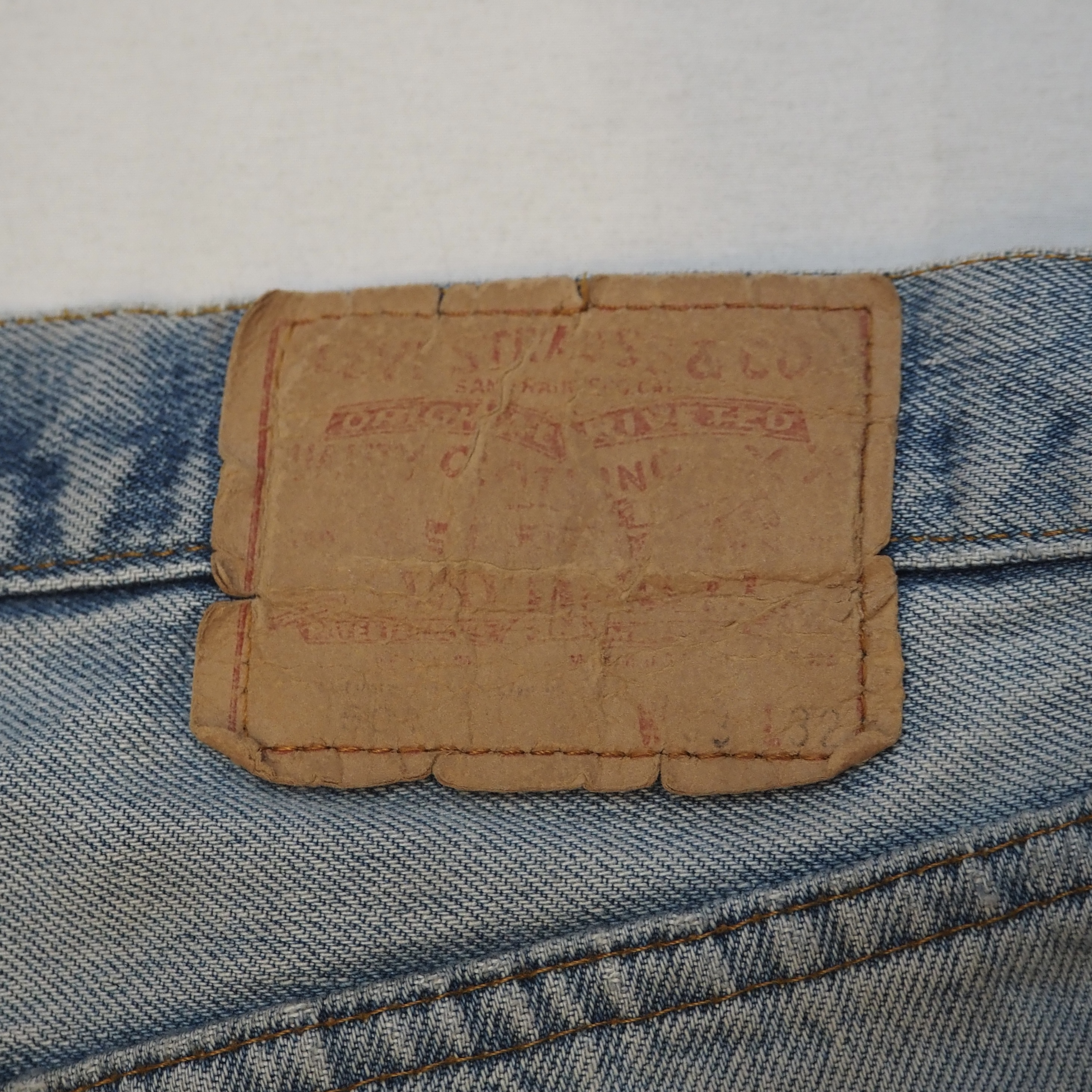 80’s Levi’s 501 赤耳 32×28 の画像 17