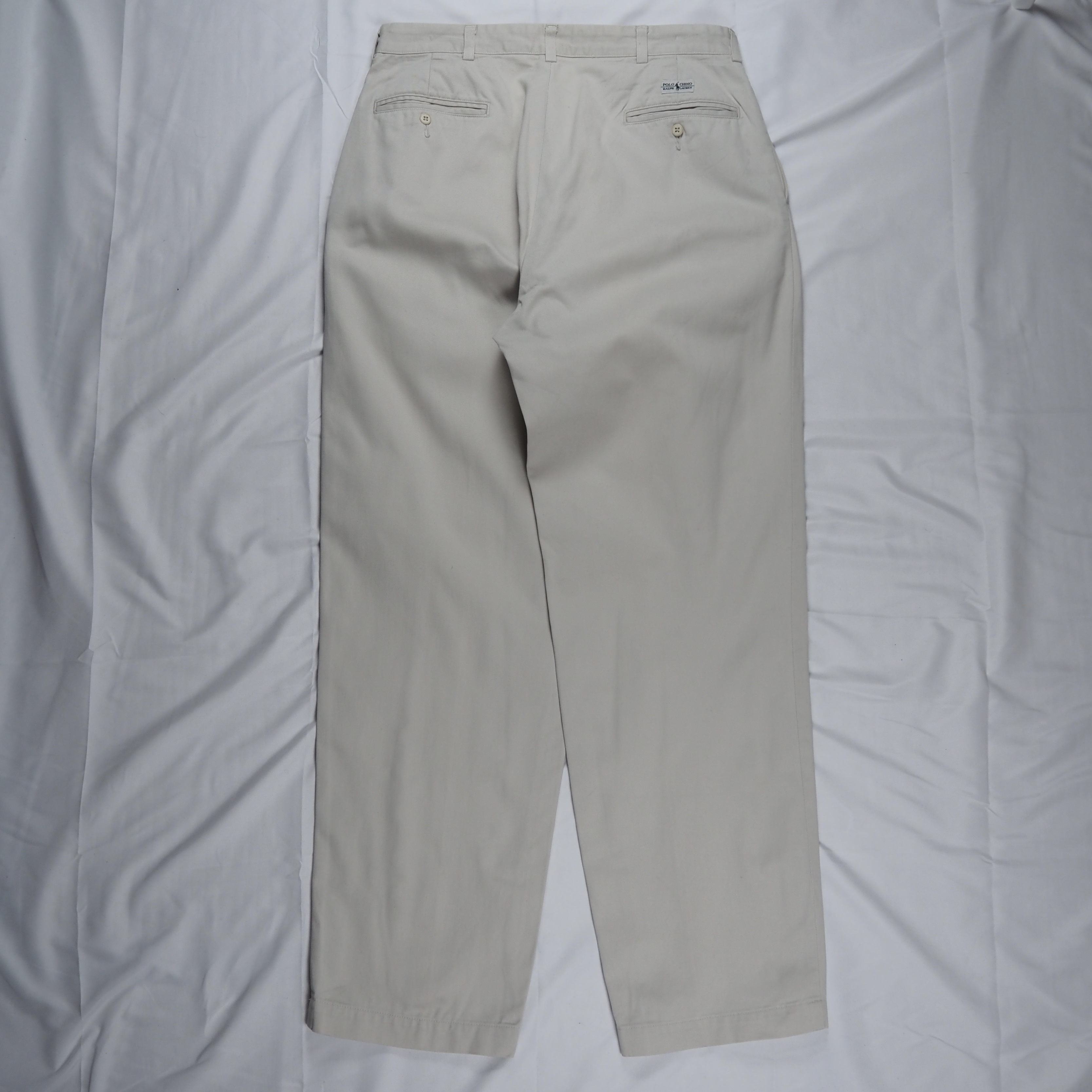 90’s Ralph Lauren ポロチノ アンドリュー 34×32 の画像 10