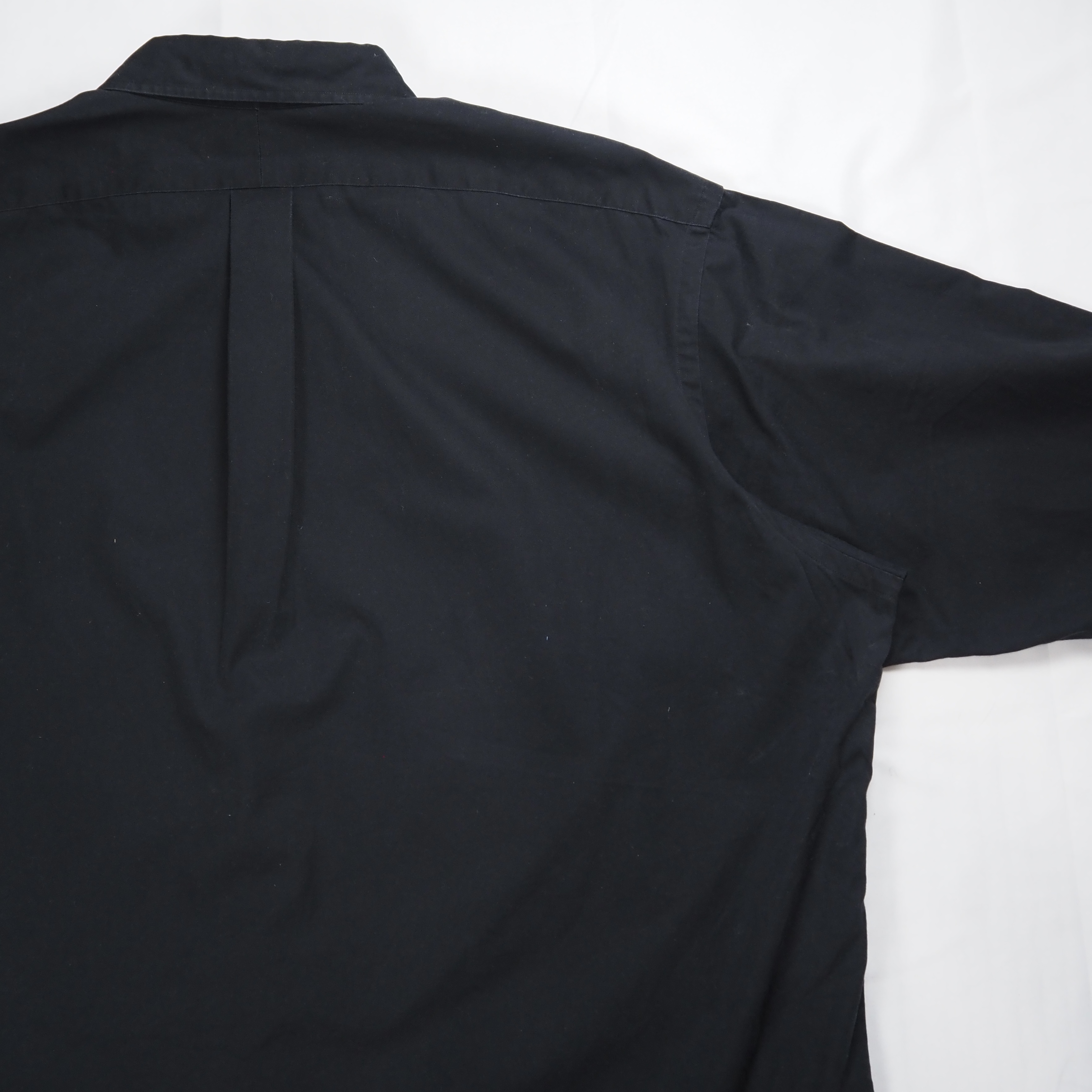 90’s Ralph Lauren Blake BDシャツ ブラック XL の画像 14