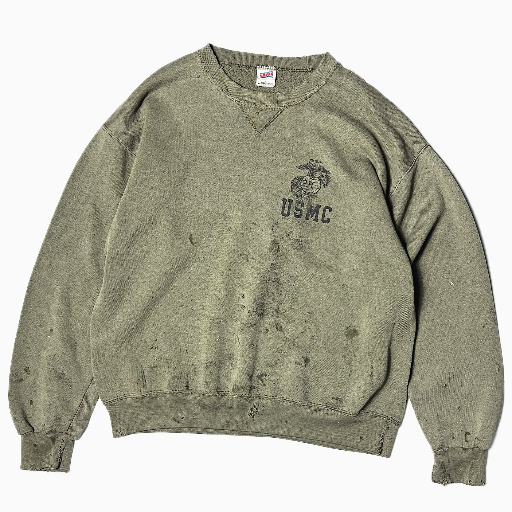 Vintage 90's【SOFFE】"USMC" Grunge Sweat