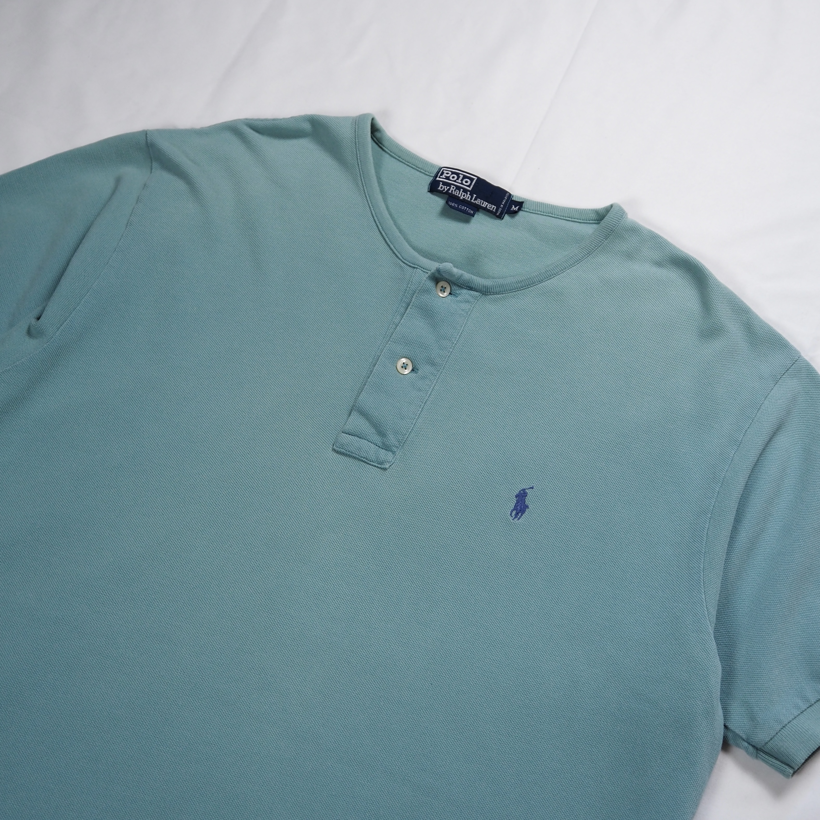90’s Ralph Lauren ヘンリーネック Tシャツ の画像 2