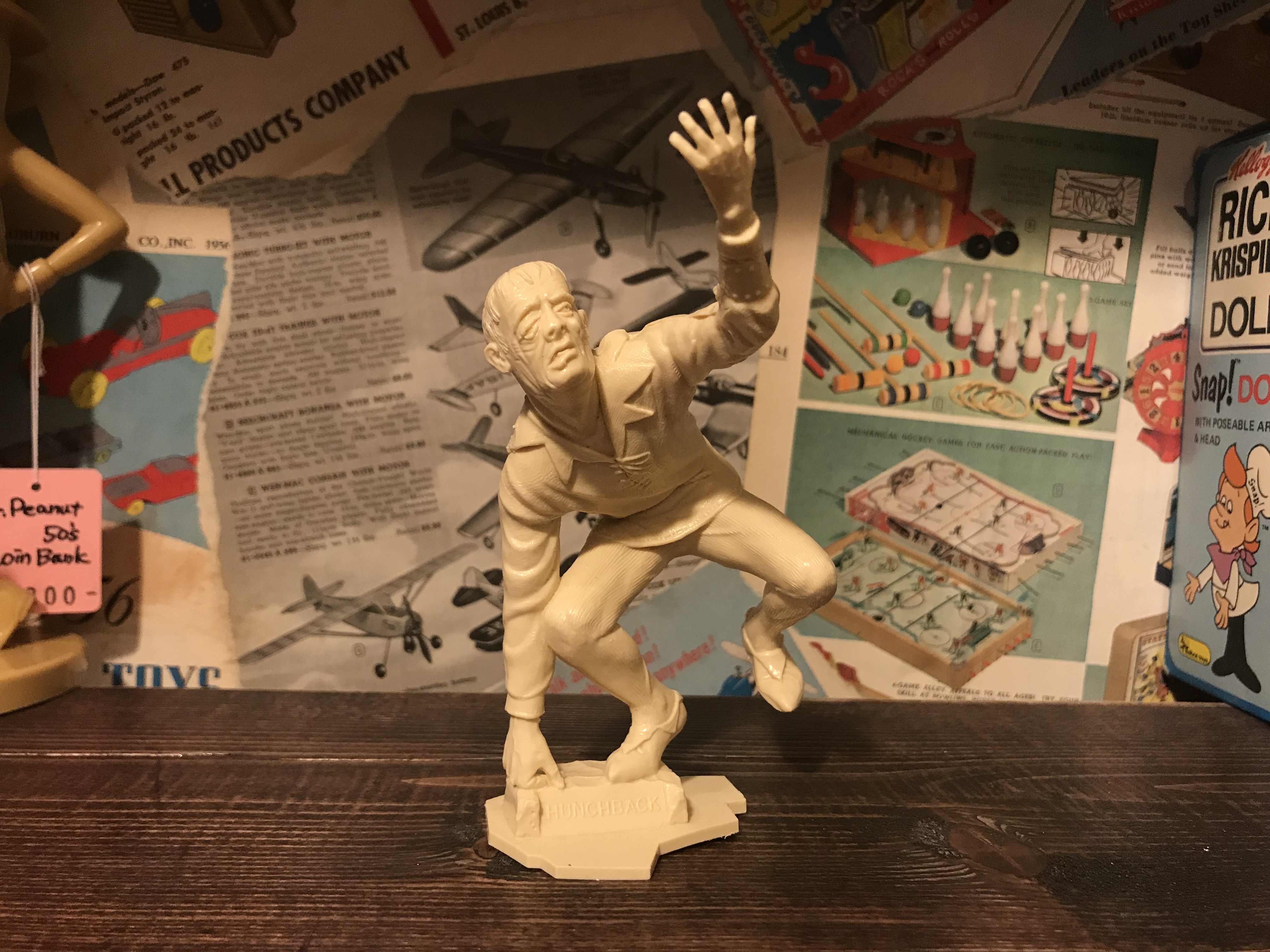 Marx社 63 S ユニバーサルモンスターズ ノートルダムのせむし男 Hunchback Toys A