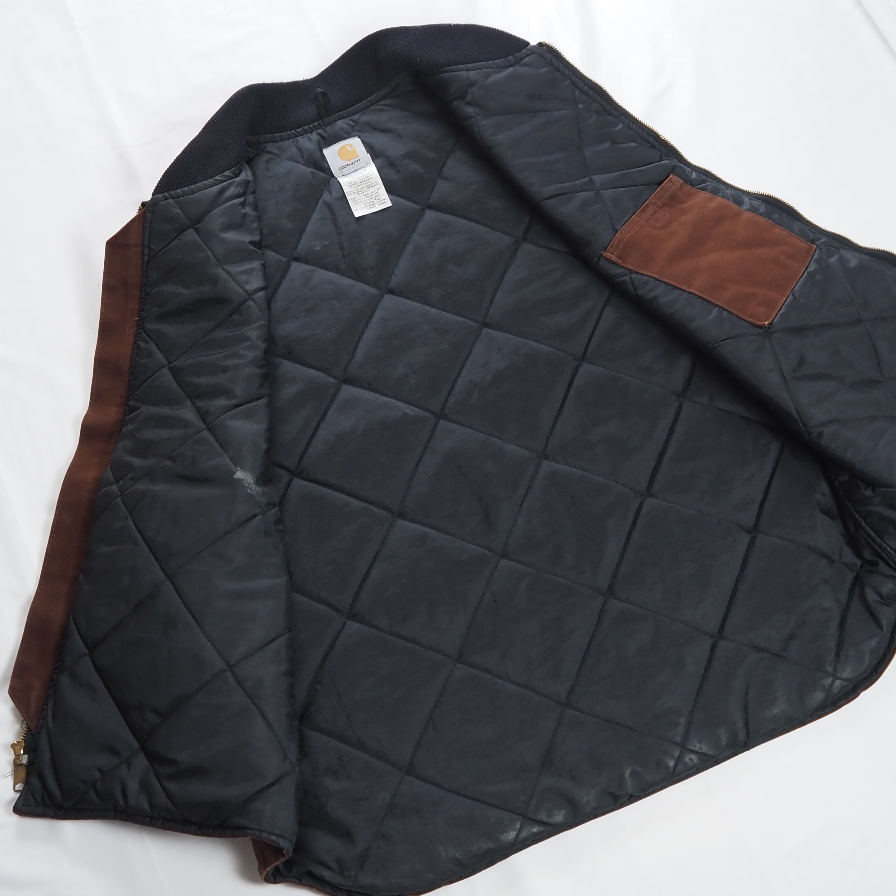 00’s Carhartt ダックベスト アメリカ製 XL-Tall の画像 7