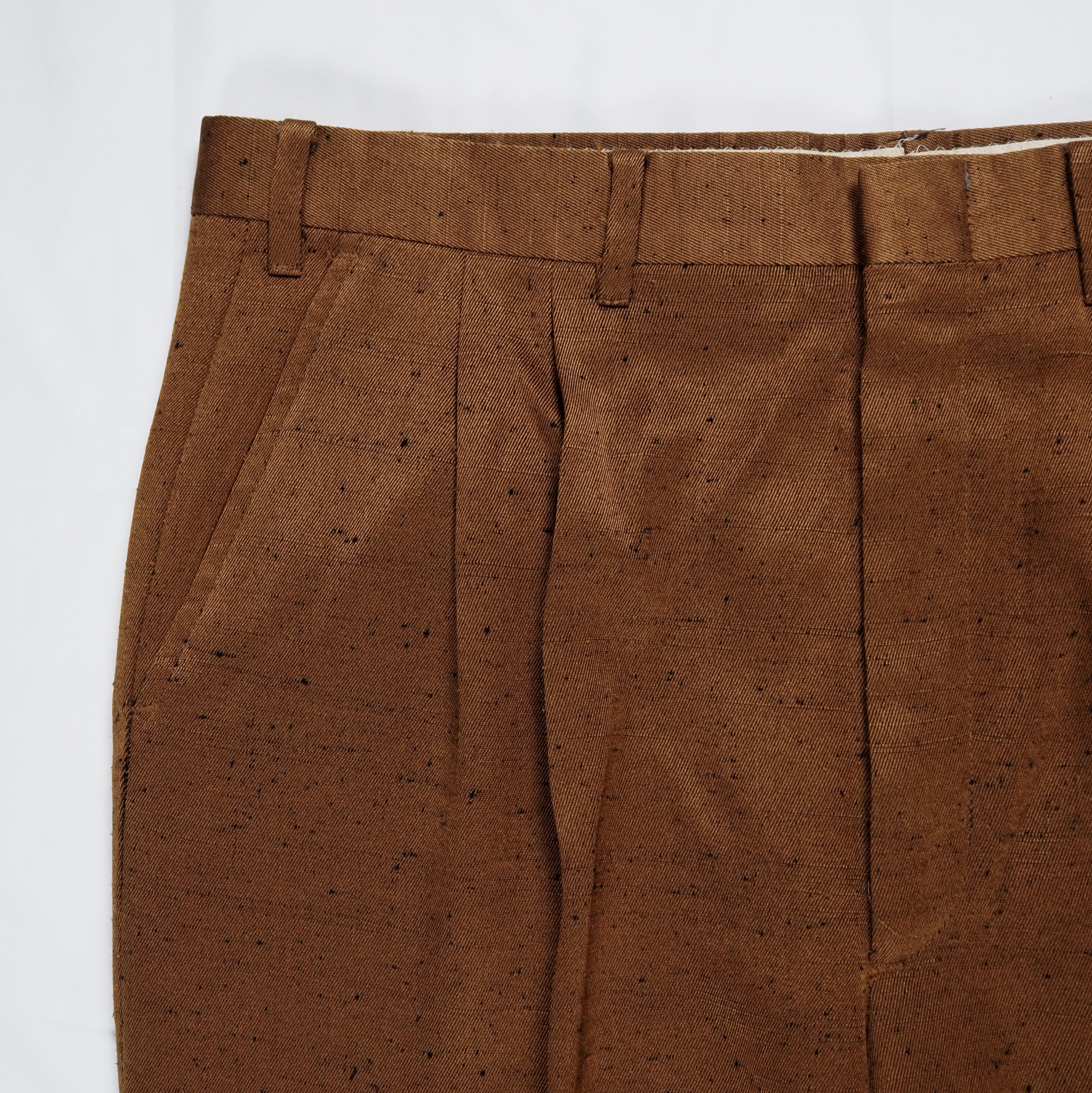 80’s Slacks ゴールド×ブラック の画像 3