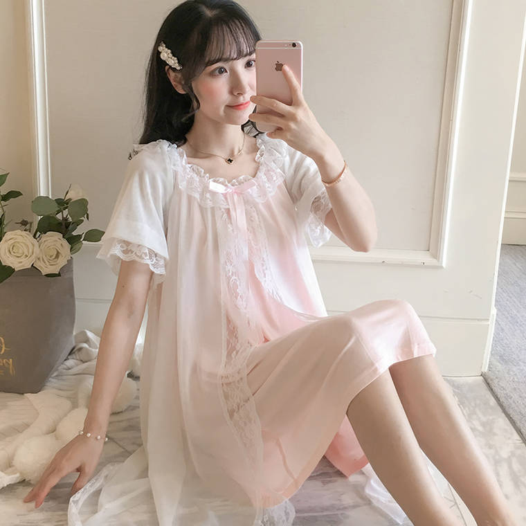 ガーリー セクシーシルクパジャマ B0001 Retro N ガーリー セクシーシルクパジャマ B0001 Retro N
