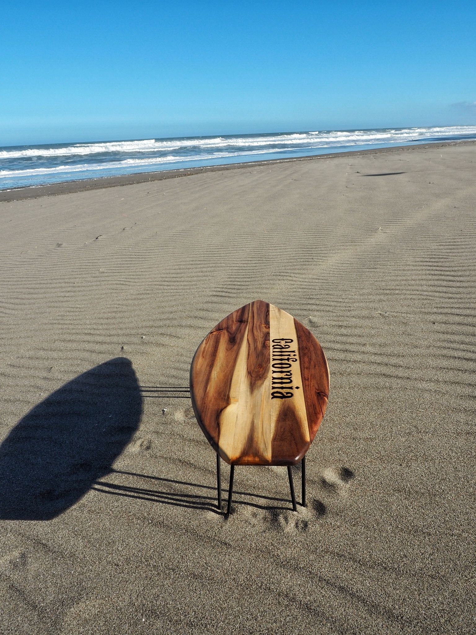 ☆サーフボード テーブル☆折り畳み式☆西海岸インテリア☆一点物☆(California) Norman.inc.