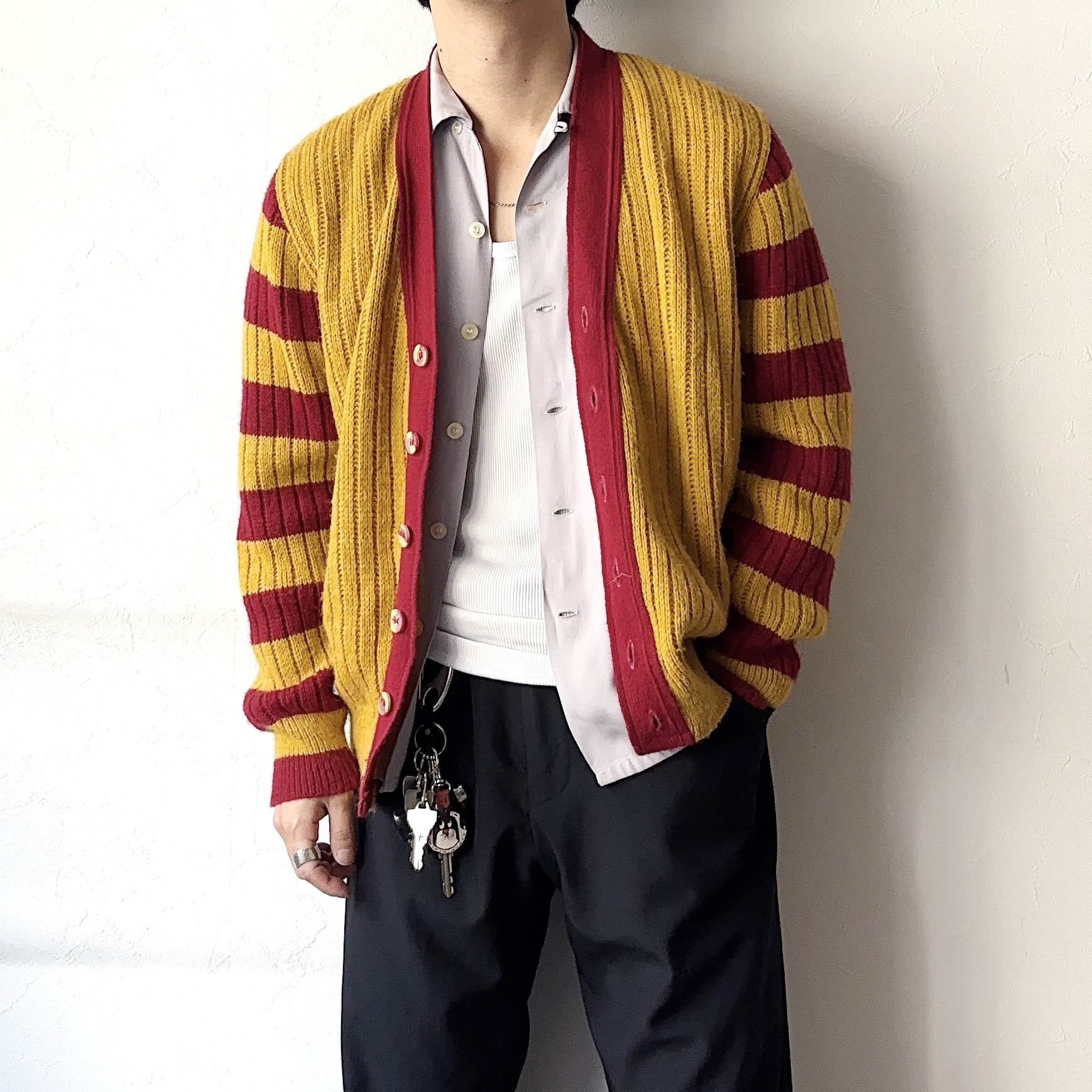 Vintage 60〜70's【VAUGHN】Knit Cardigan の画像 3