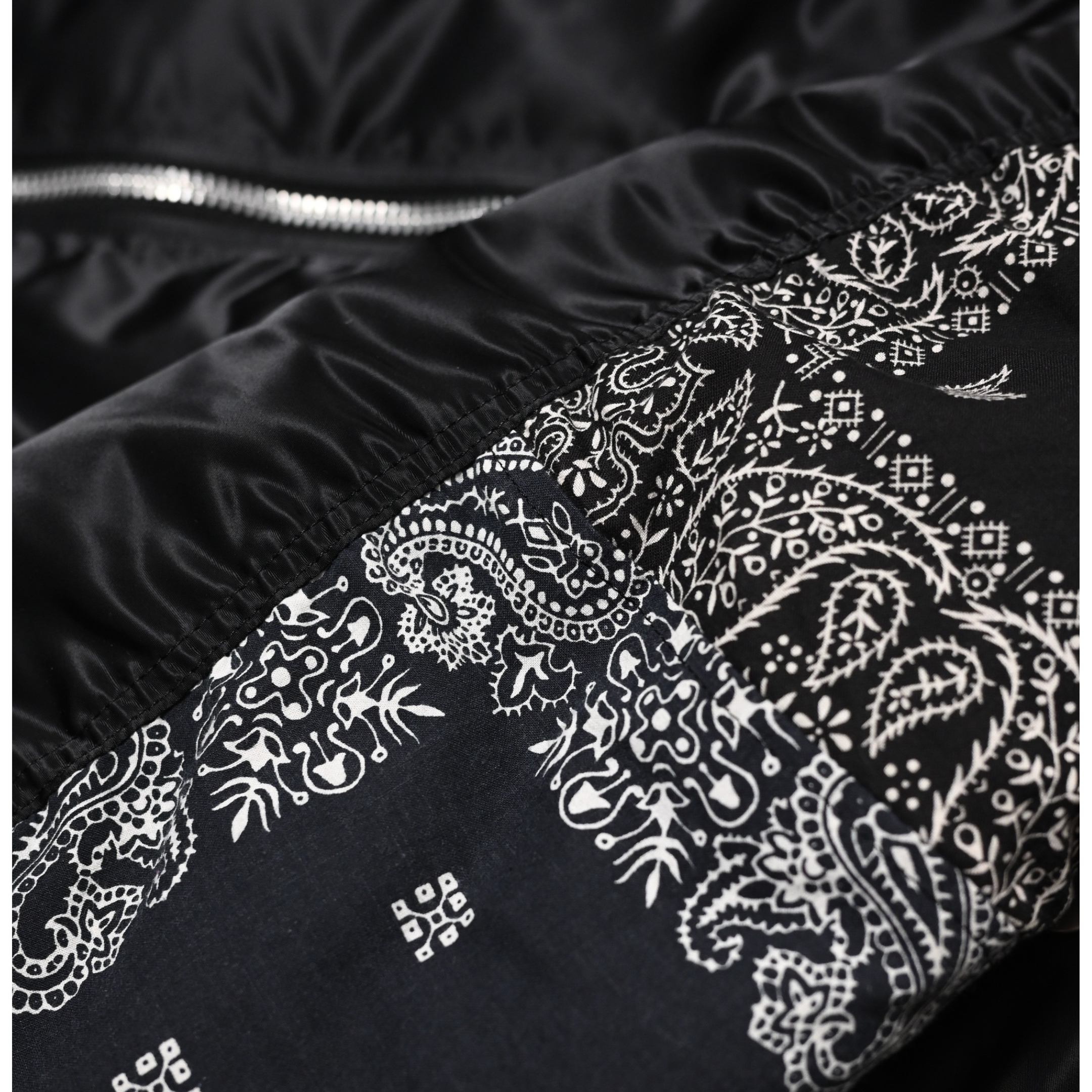 【MIYAGIHIDETAKA】Bandana MA-1 (BLACK) の画像 3
