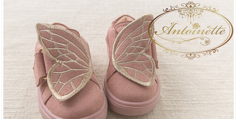 子供用シューズ こども シューズ ちょうちょ バタフライ おんなのこ 靴 かわいい Baby Shoes 日本未上陸 海外ハイブランド 高級ブランド Davebella Kids Antoinette