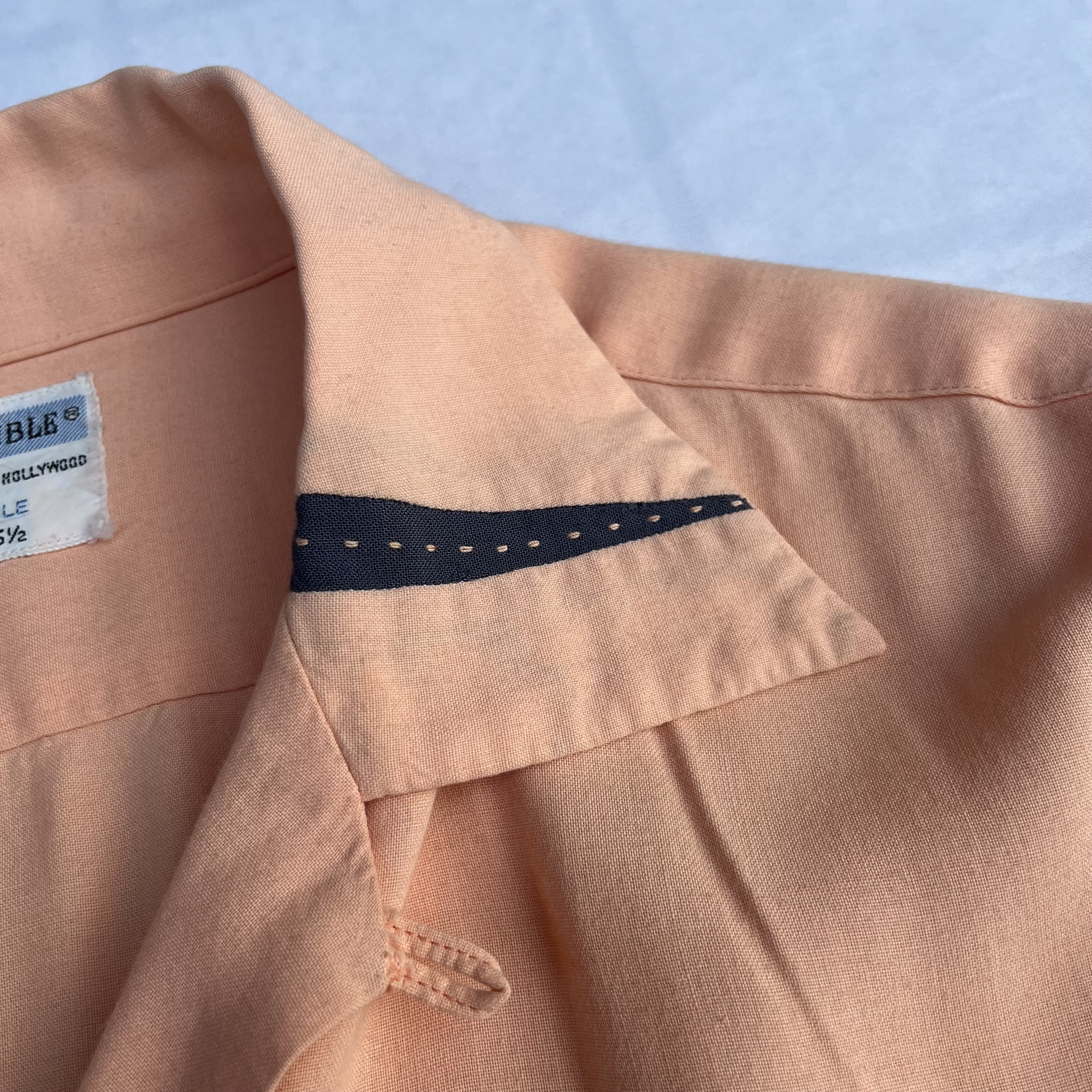 50’s Rayon Shirt “Pink” の画像 8
