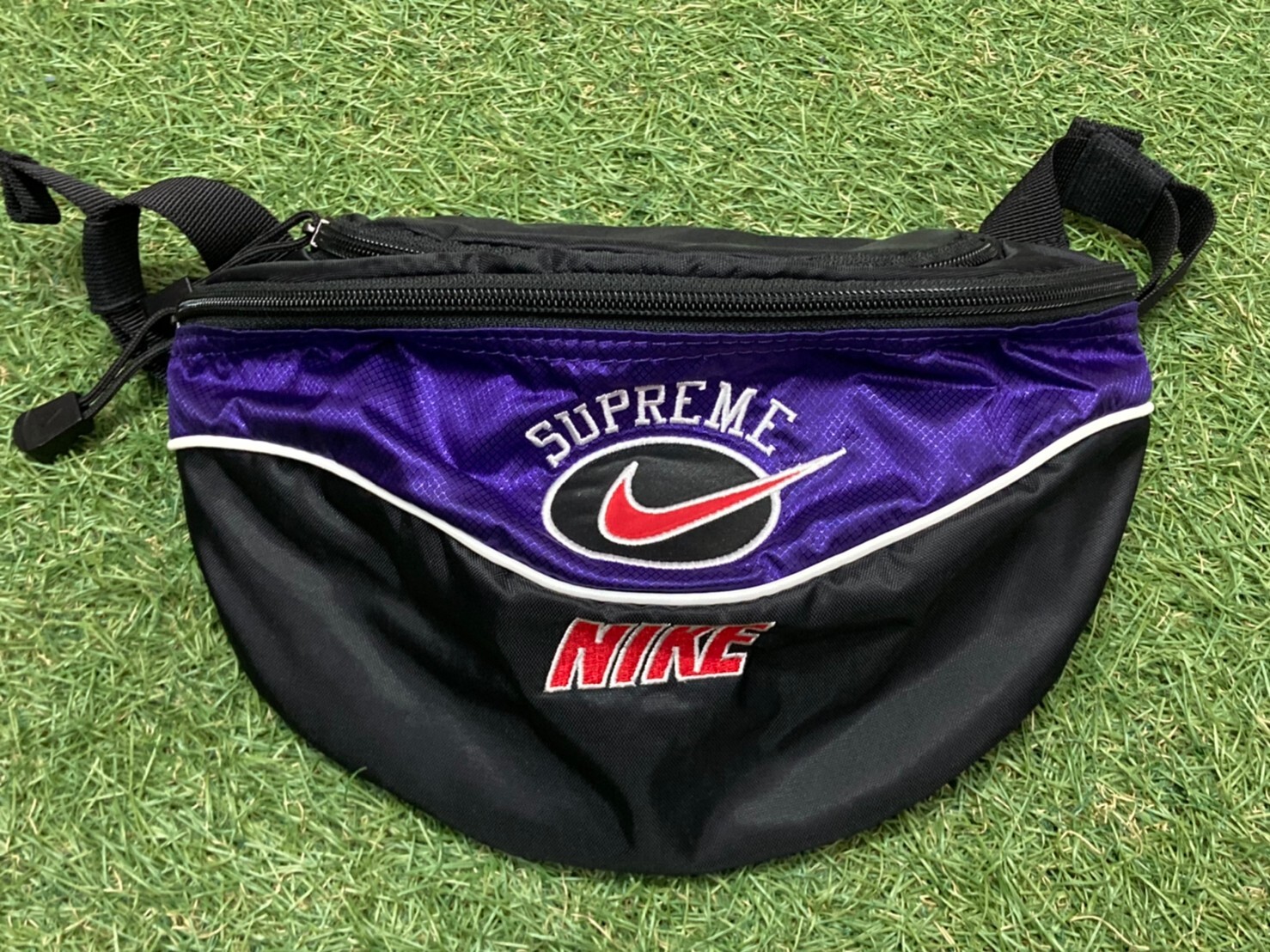 purple nike fanny pack
