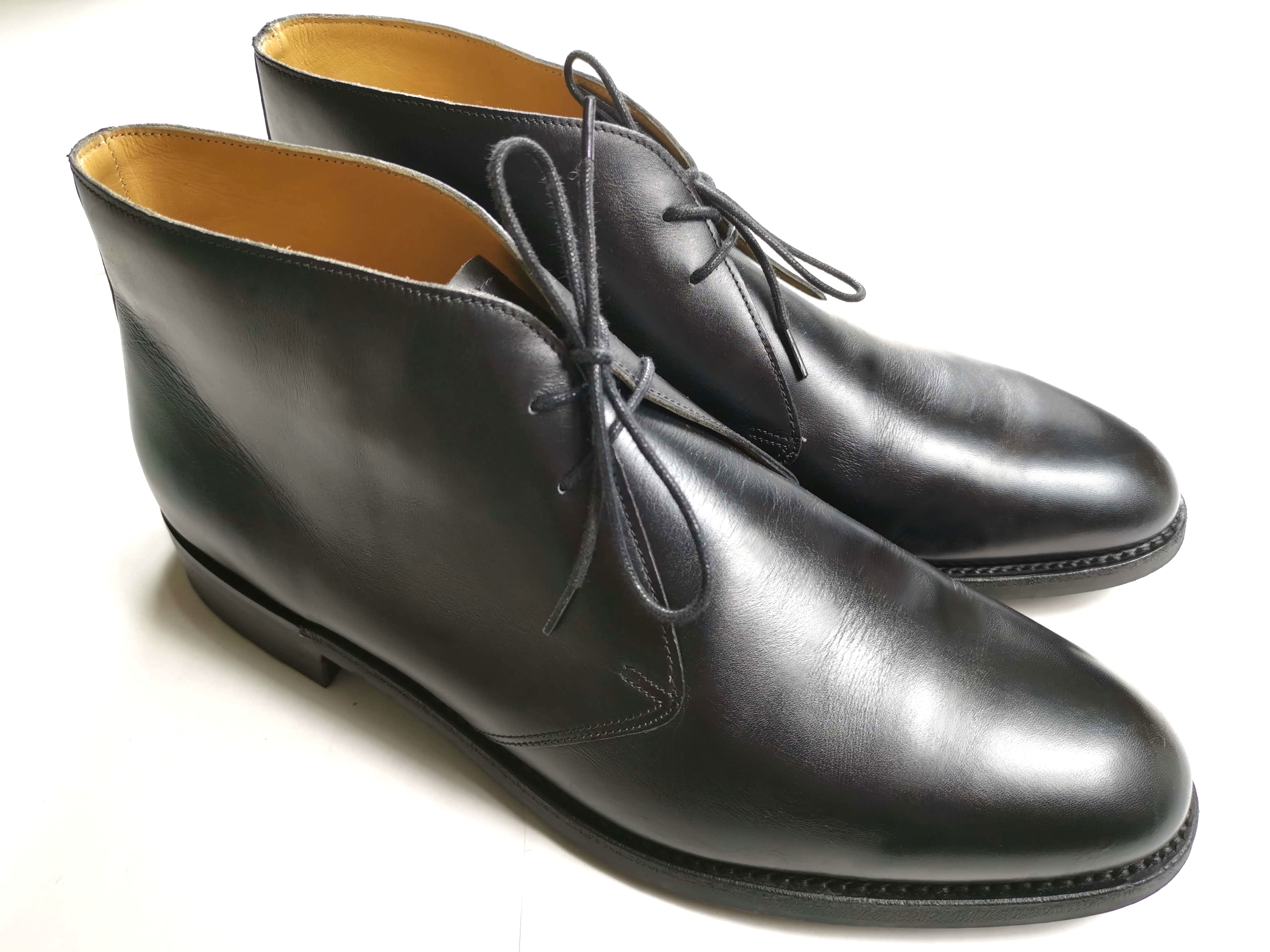 ロイドフットウェア チャッカブーツ ブラック サイズ10e 純正シューbag付き 高級靴専門店 King Of Shoes ロイドフットウェア チャッカブーツ ブラック サイズ10e 純正シューbag付き 高級靴専門店 King Of Shoes