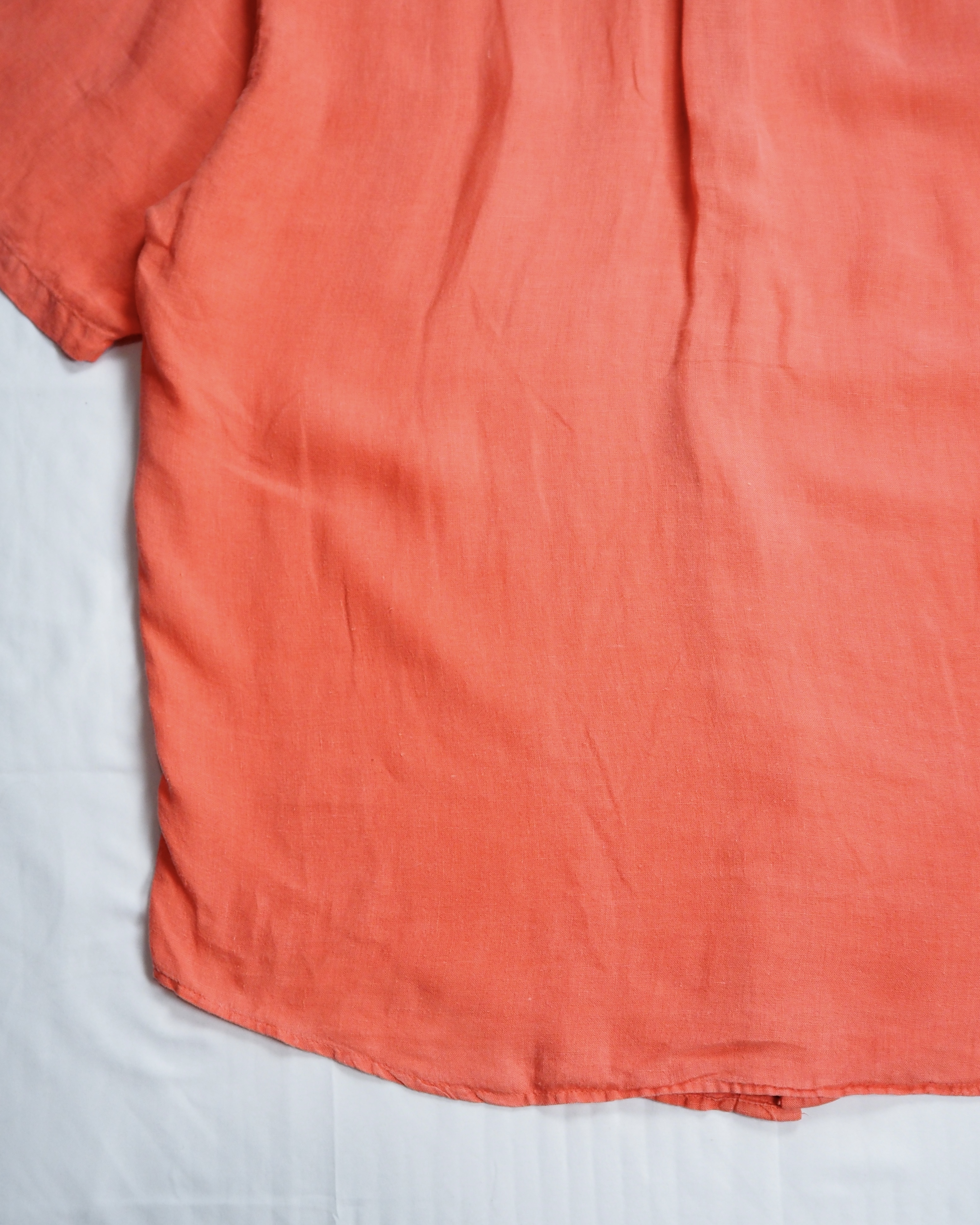 90’s Banana Republic シルクシャツ ピンク XL の画像 14