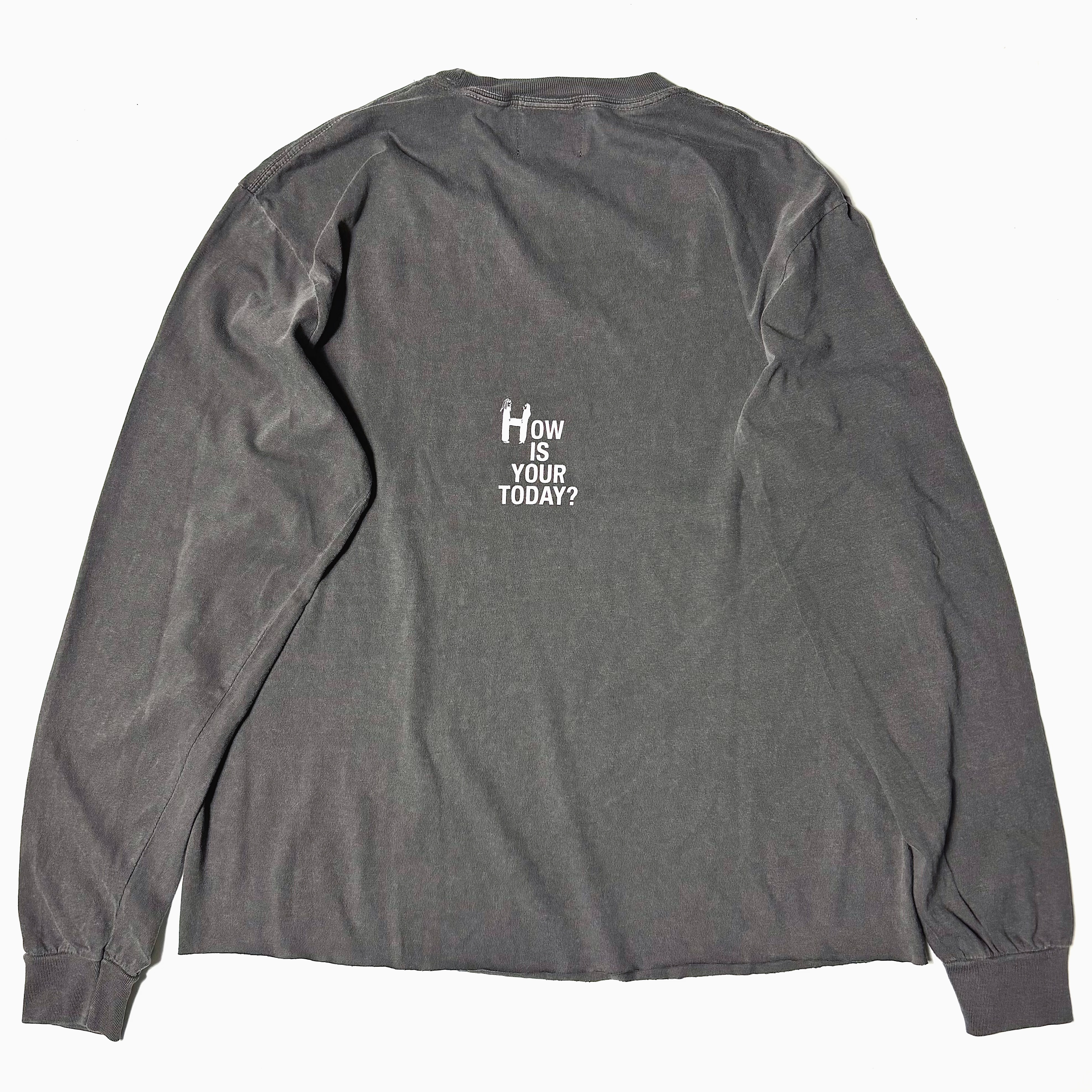 【TODAY edition】NEW YORK LS Tee（CHARCOAL） の画像 2