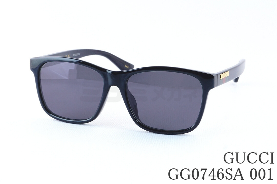 朝倉未来さん着用】GUCCI サングラス GG0154SA 001 ウェリントン