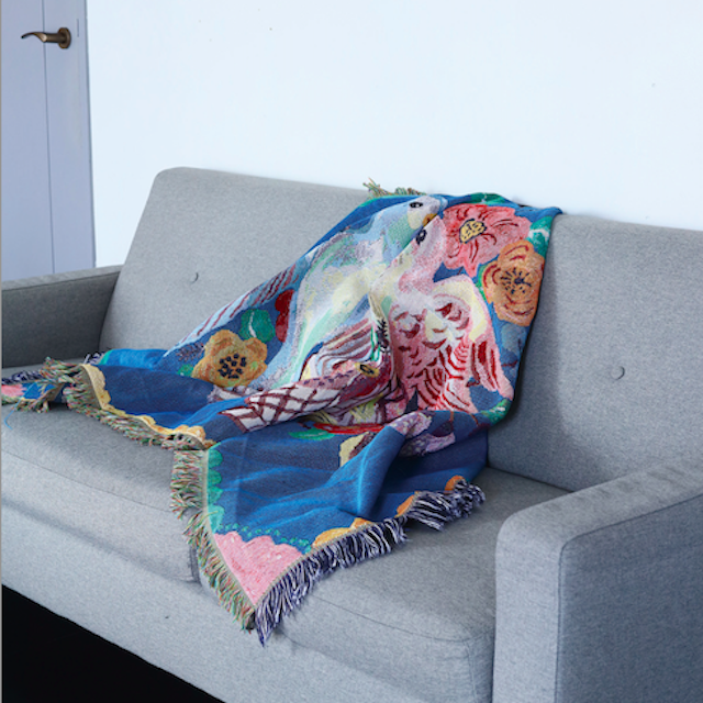 Nathalie Lete Tapestry Rug Two Birds ナタリーレテ タペストリーラグ Yay Design Household Goods Nathalie Lete Tapestry Rug Two Birds ナタリーレテ タペストリーラグ Yay Design Household Goods