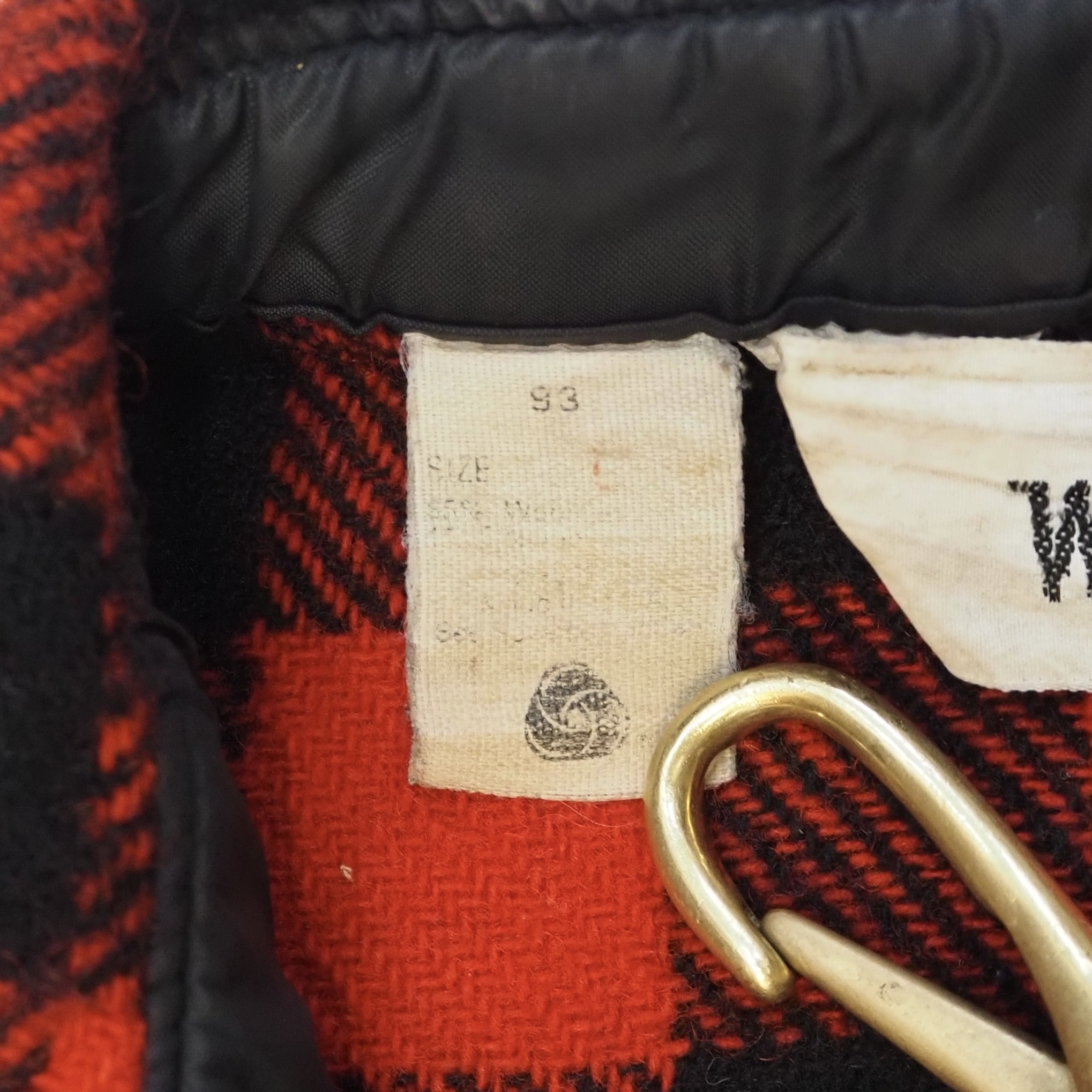 80’s Woolrich ウールシャツ バッファローチェック Lサイズ の画像 8