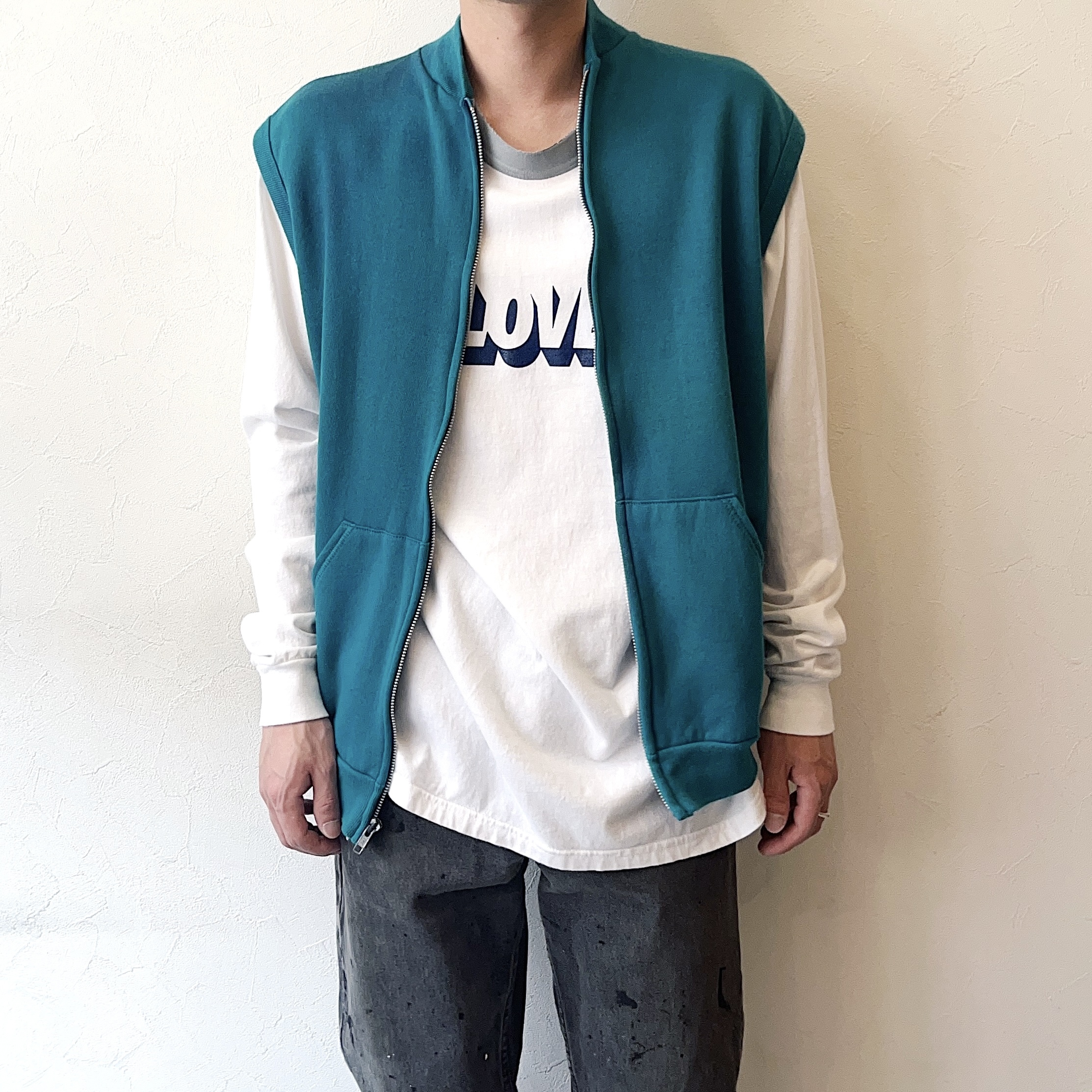 Vintage 80's【sportswear】Sweat Vest の画像 3