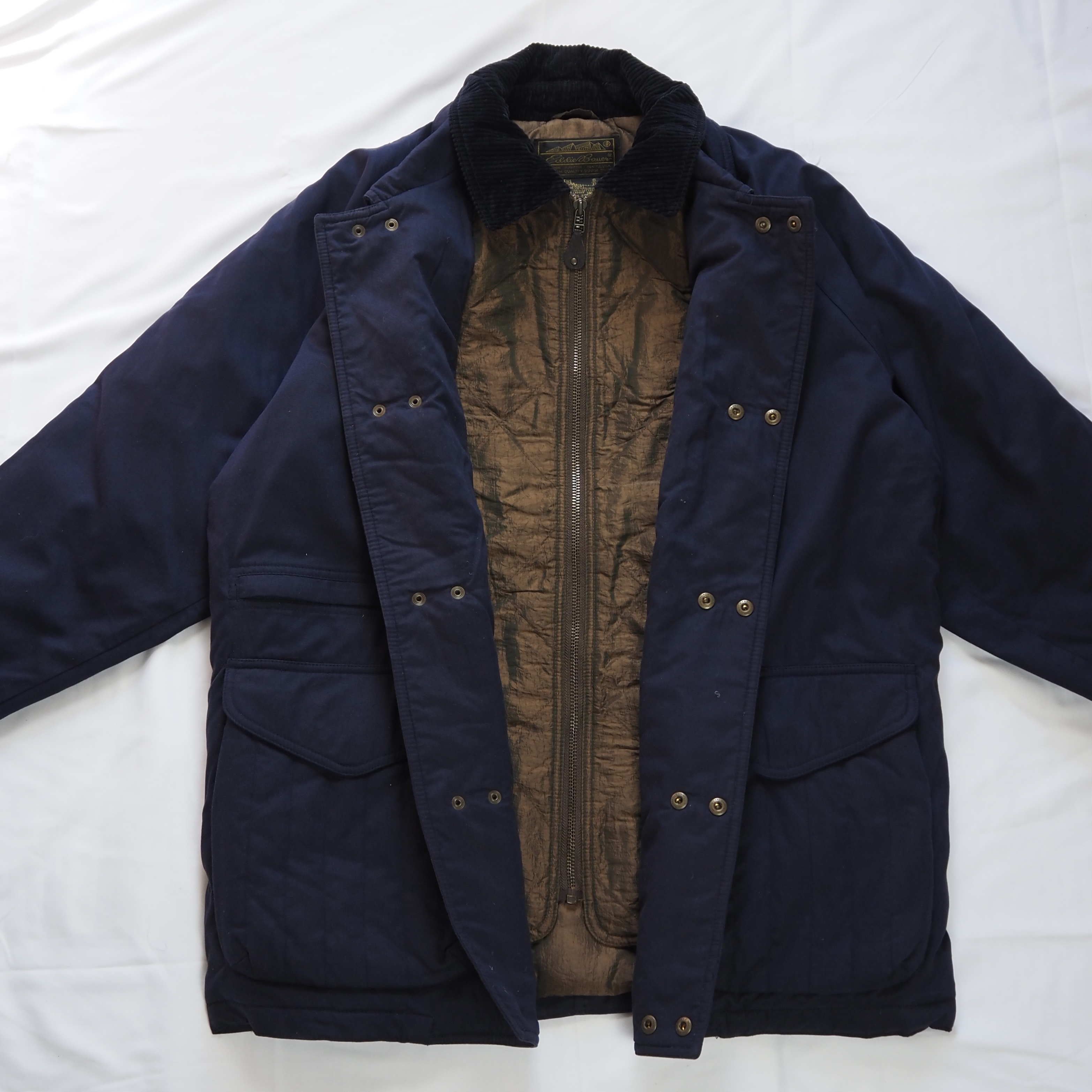 80’s Eddie Bauer グースダウンジャケット ミドル丈 Sサイズ の画像 10