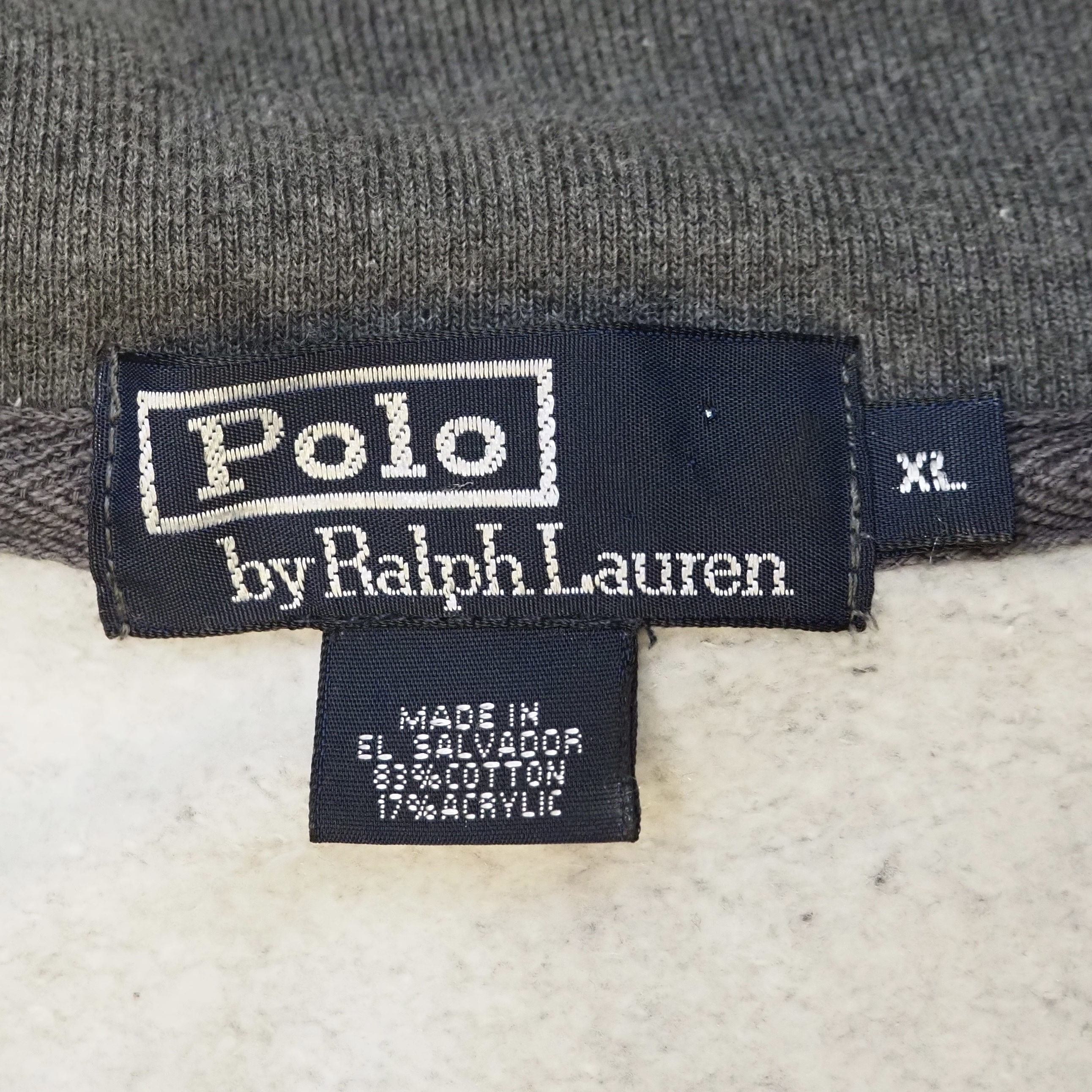 90’s Ralph Lauren ドライバーズスウェット ポニー無し Size XL の画像 9