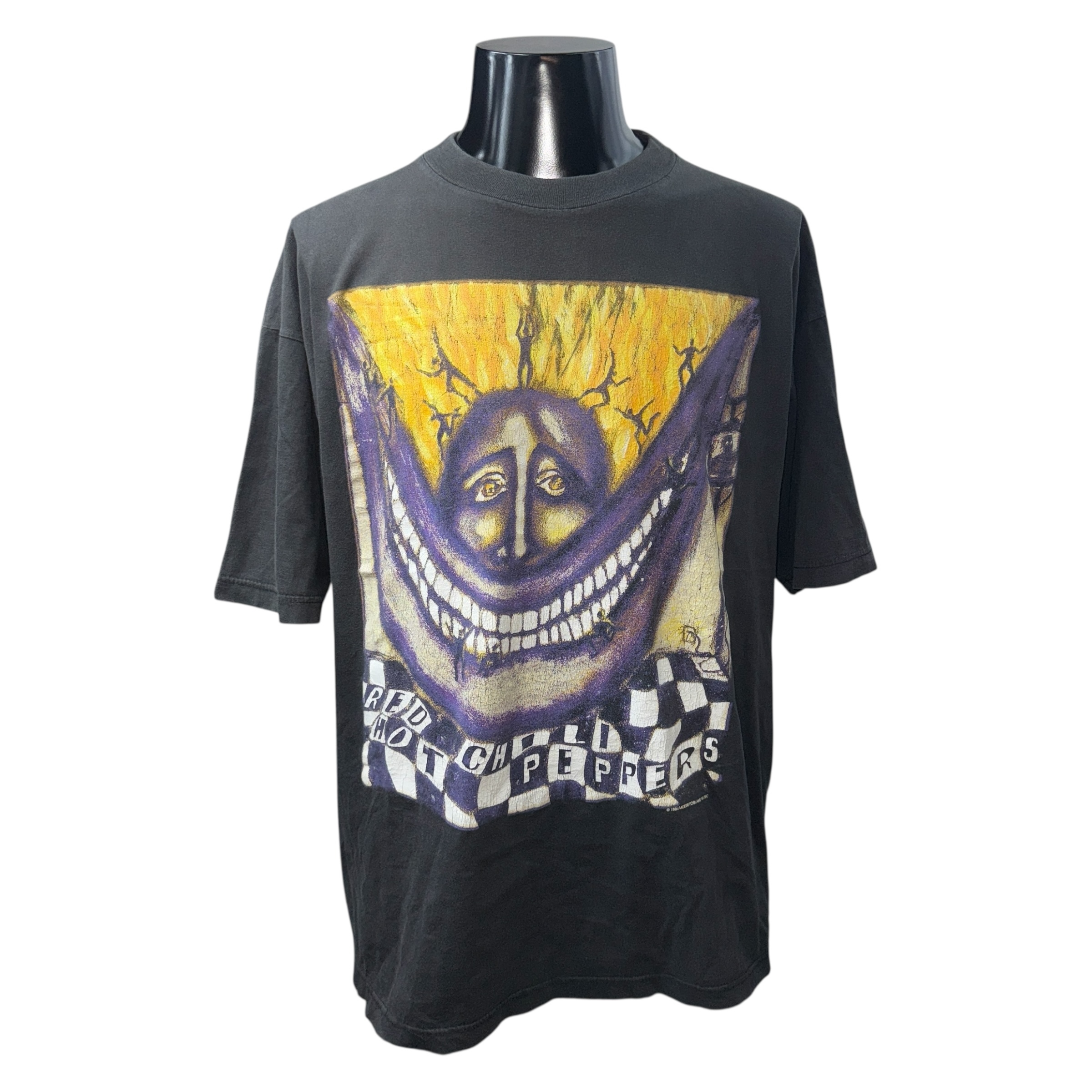 【RED HOT CHILI PEPPERS】レッド・ホット・チリ・ペッパーズ “BIG SMILE” ユーロ 90’s Vintage Tシャツ