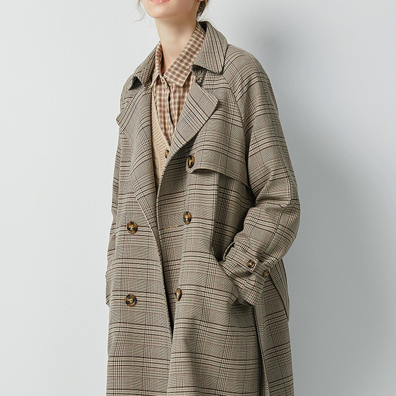 純正直販 トレンチコート レディース きれいめ ロング ブラウン アウター 春コート 大きいサイズ 売り出しお値下 Ssl Daikyogo Or Jp