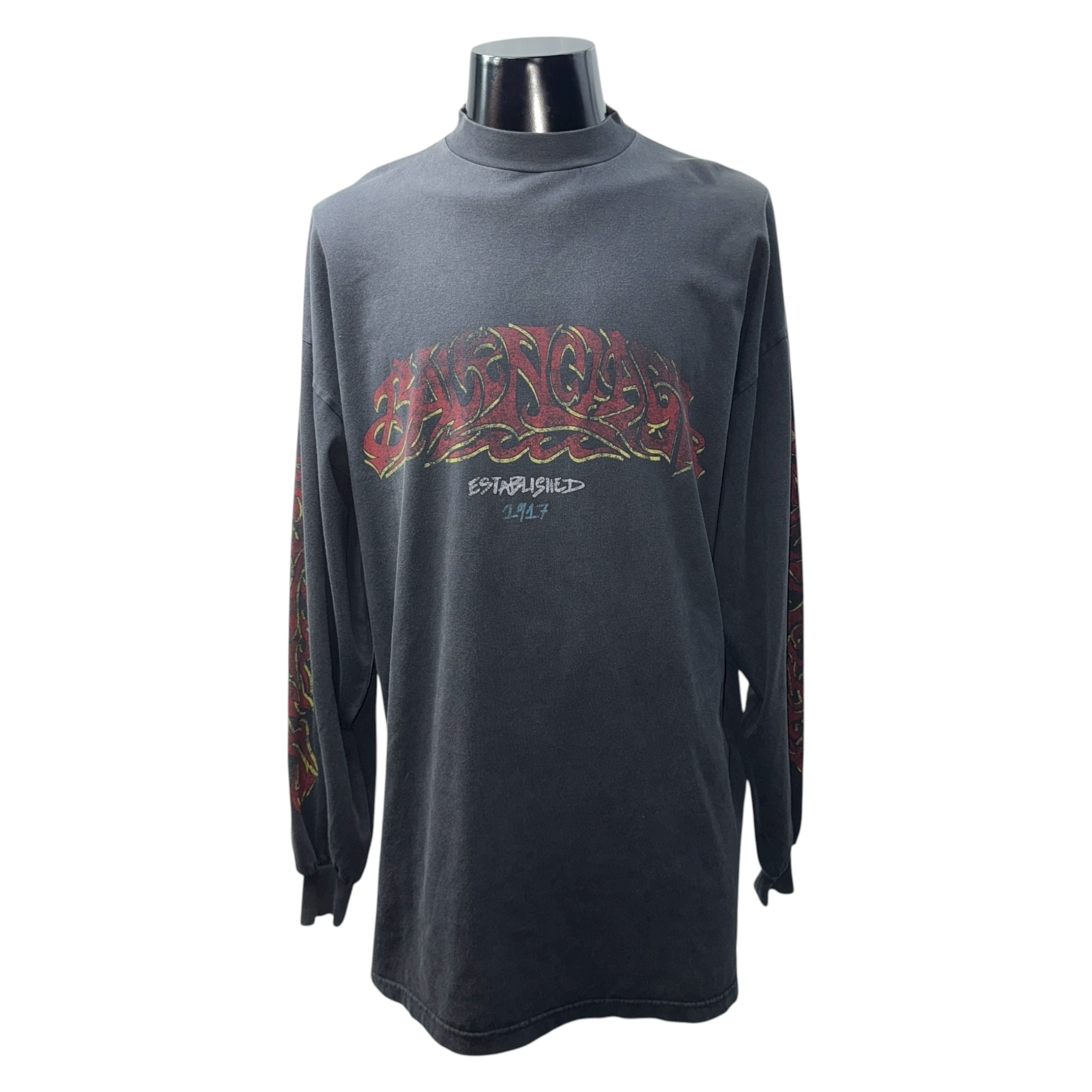 【BALENCIAGA】バレンシアガ OFFSHORE ロングスリーブ Tシャツ