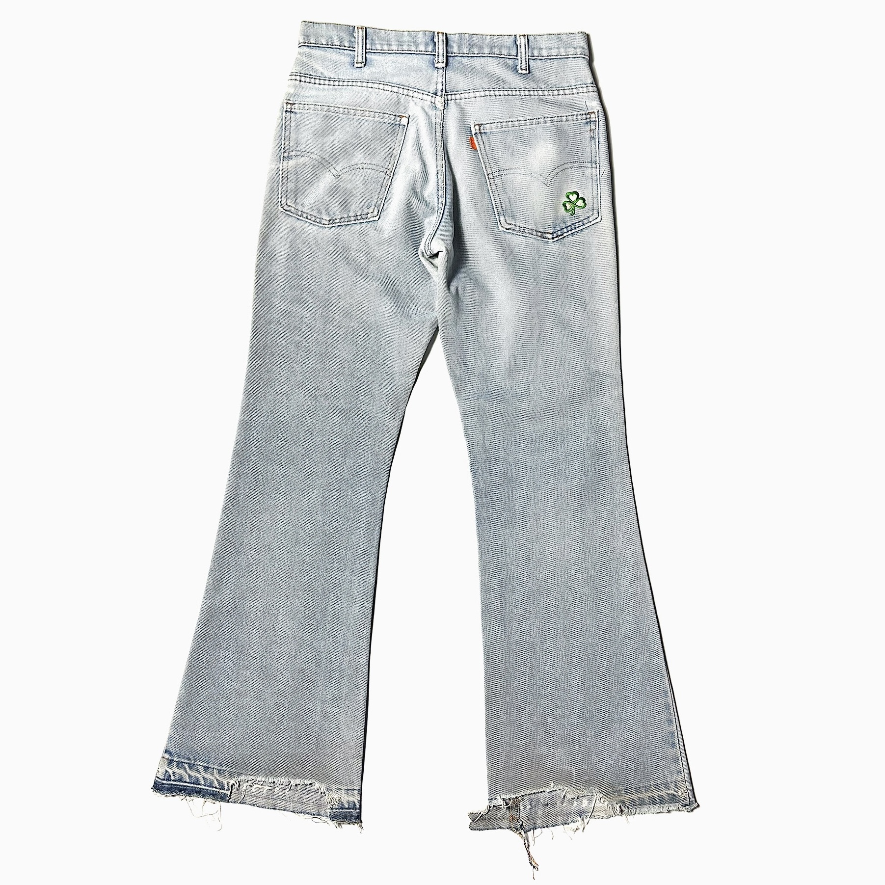 Vintage 70's【Levi's】646 Grunge Denim Pants の画像 2