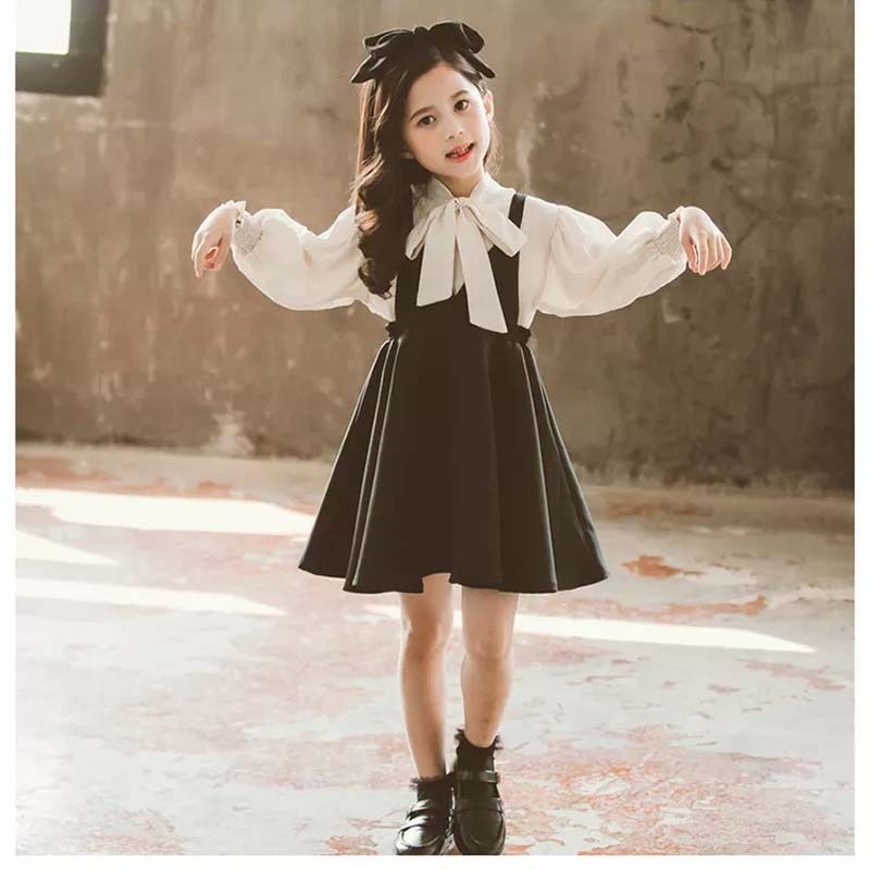 子供ワンピース キッズワンピース 2点セットワンピース 長袖 誕生日プレゼント イベント 結婚式 入学式 卒業式 演奏会 発表会 七五三 110 1 130 140 150 160 Dresszone