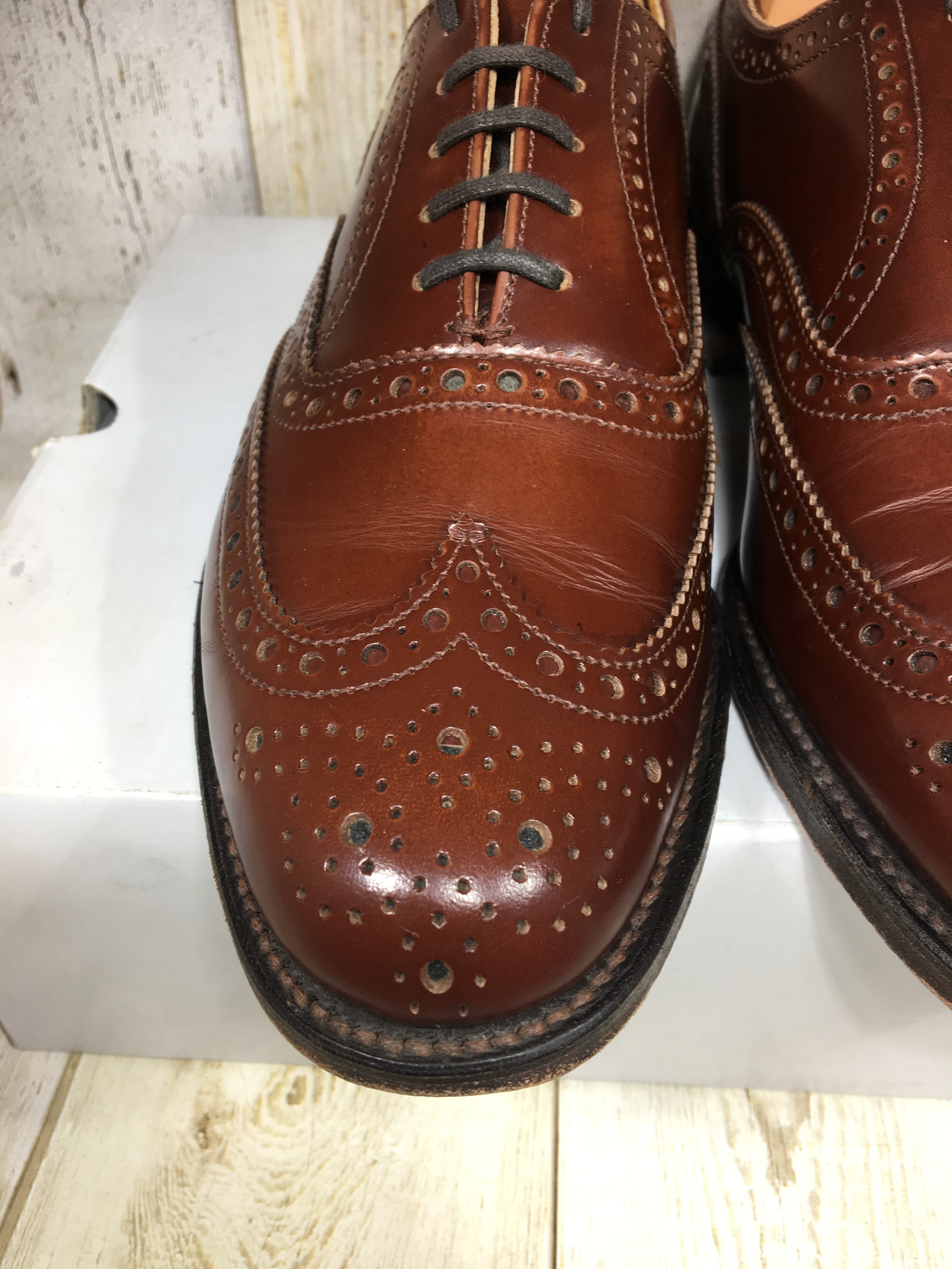 ローク Loake フルブローグ UK6H 25cm | 中古靴・革靴・ブーツ通販専門店 DafsMart ダフスマート Online Shop