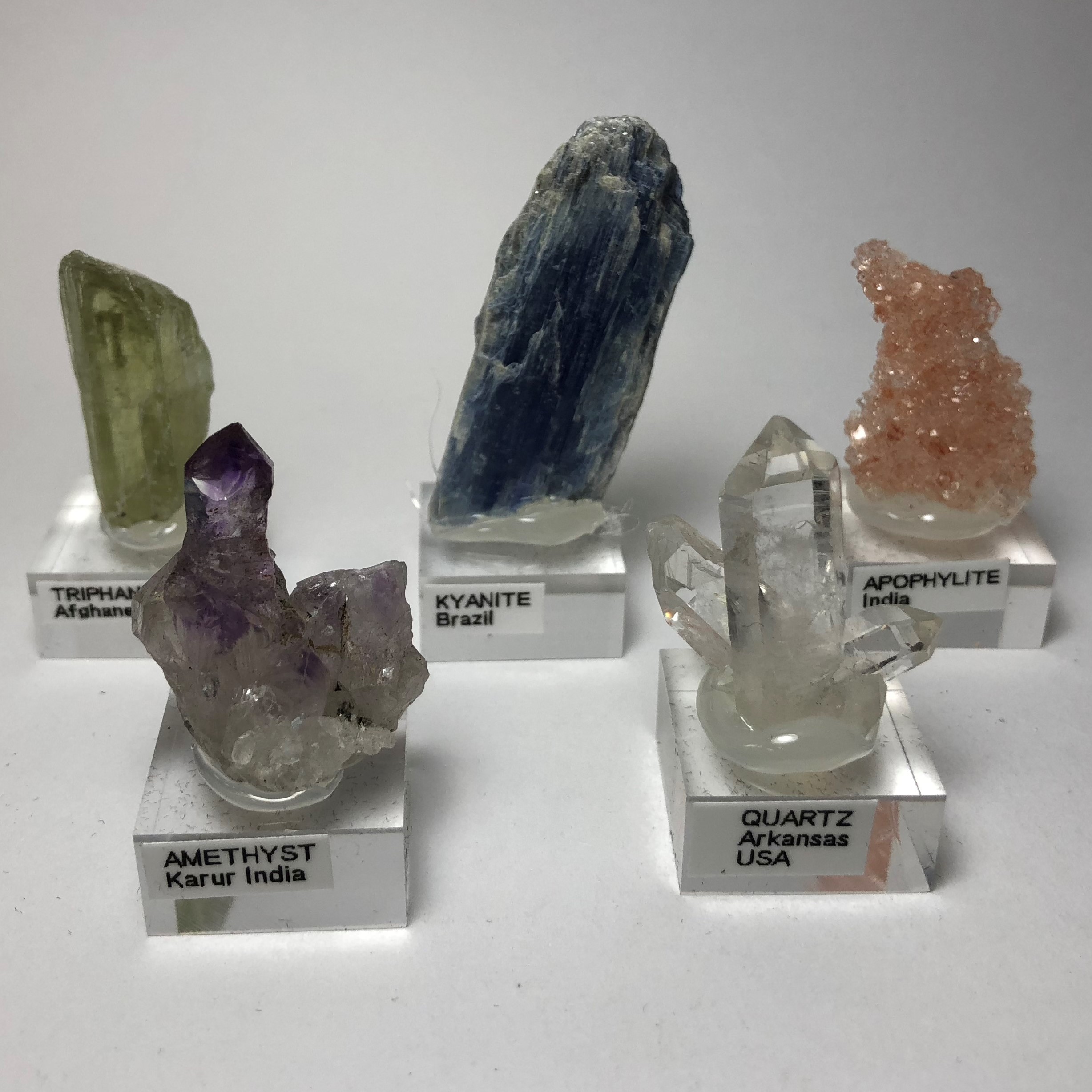 《天然石でお部屋をインテリア》鉱物標本11点セット アクリル台座付き お部屋の中でミネラルショー 001 AMERI 鉱物まにあ 神奈川県溝の口