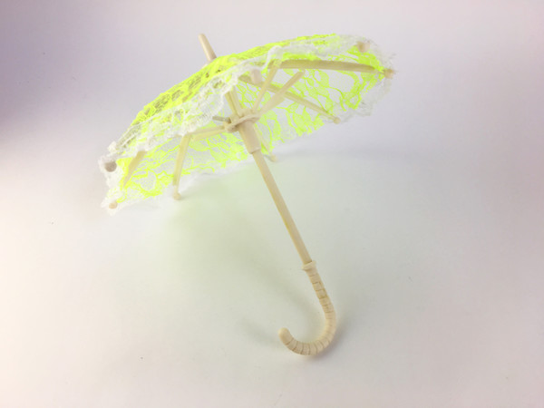ドールアクセサリ 1 6 レース傘 グリーン ドール 衣装専門店 燦燦 7b