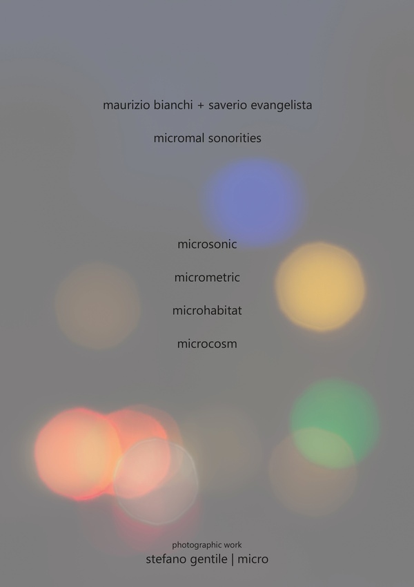 Maurizio Bianchi + Saverio Evangelista - Micromal Sonorities CD + A4 booklet - 画像1