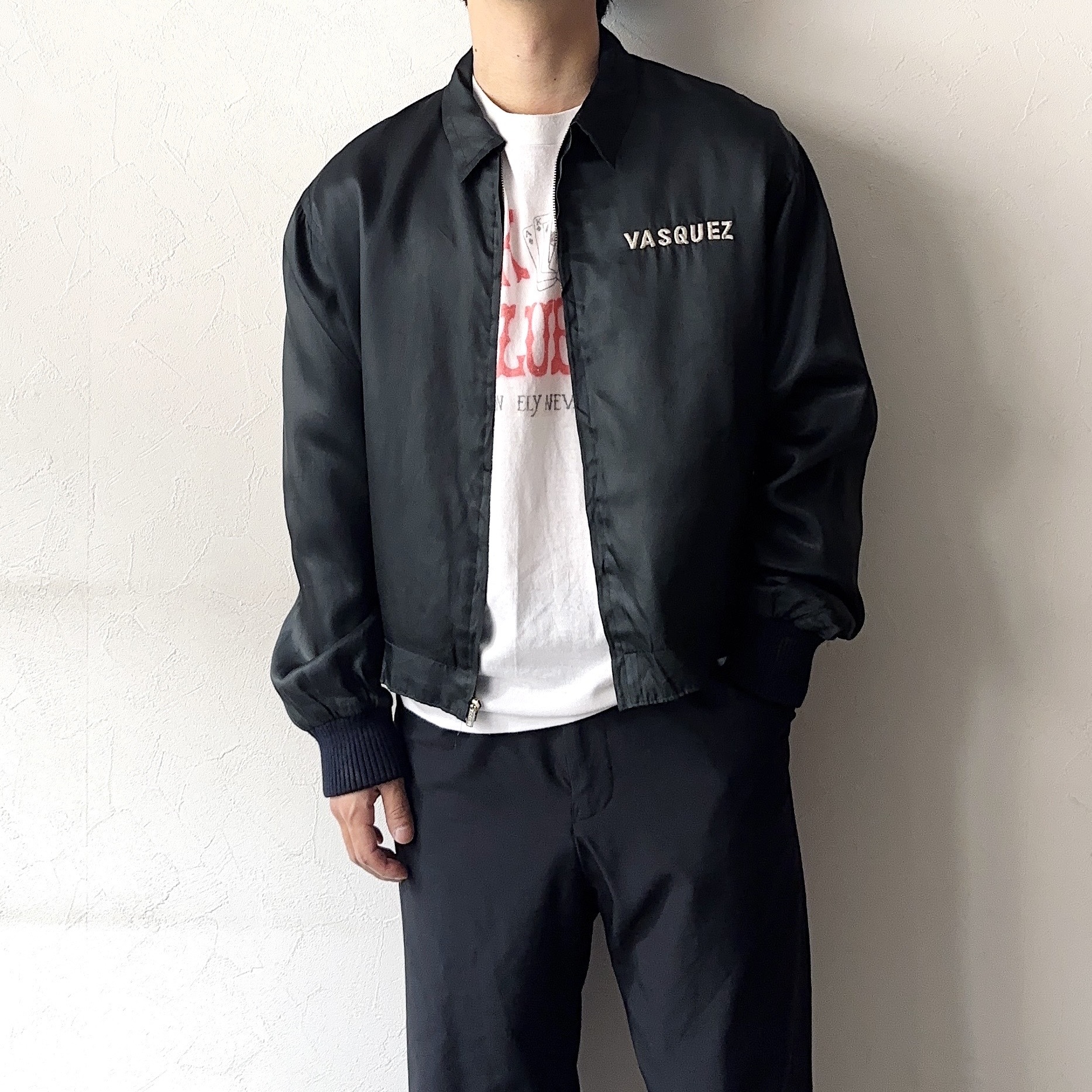 Vintage 80's "U.S.S. RENTZ FFG-46" Souvenir Jacket の画像 4