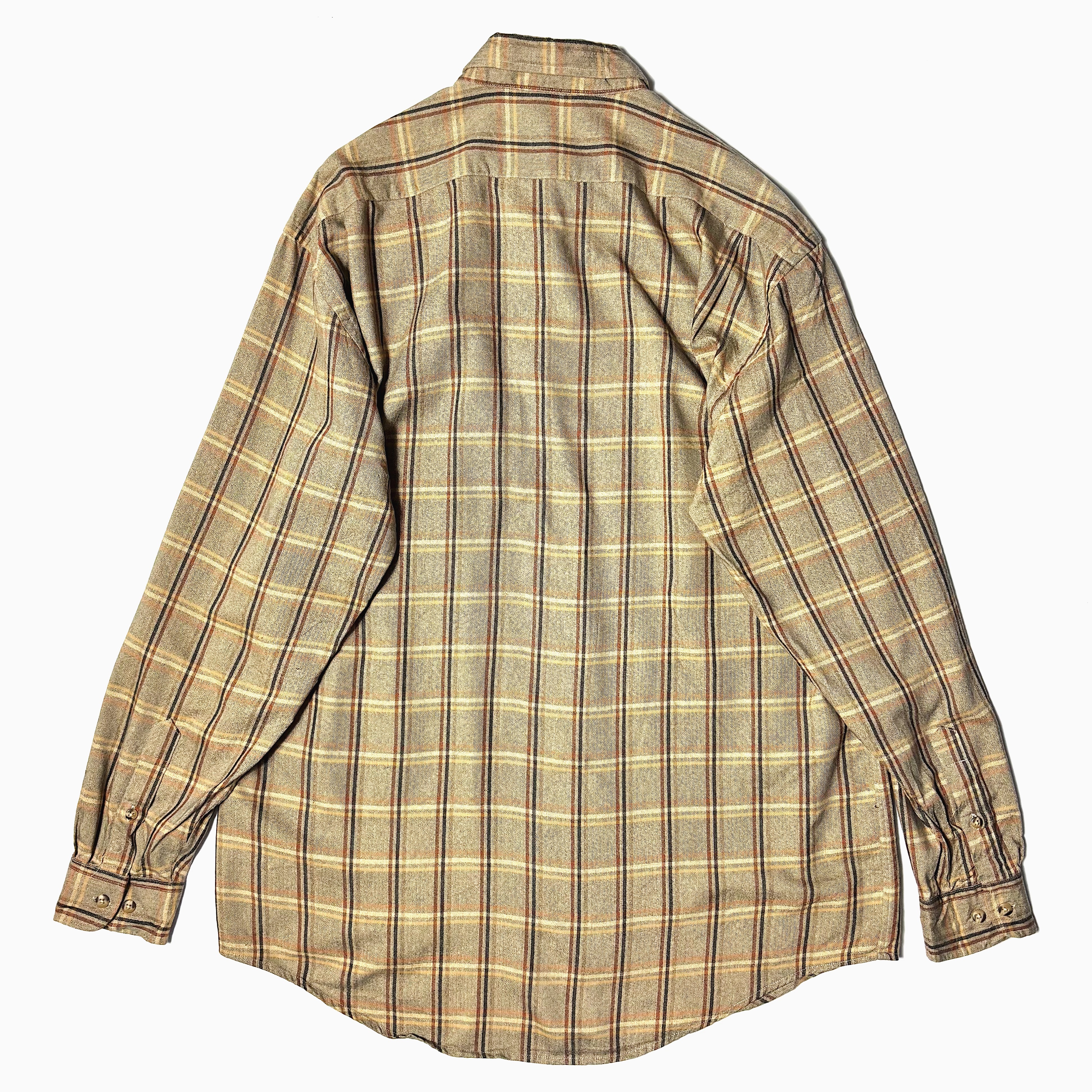 Vintage Check Rayon Shirt の画像 2