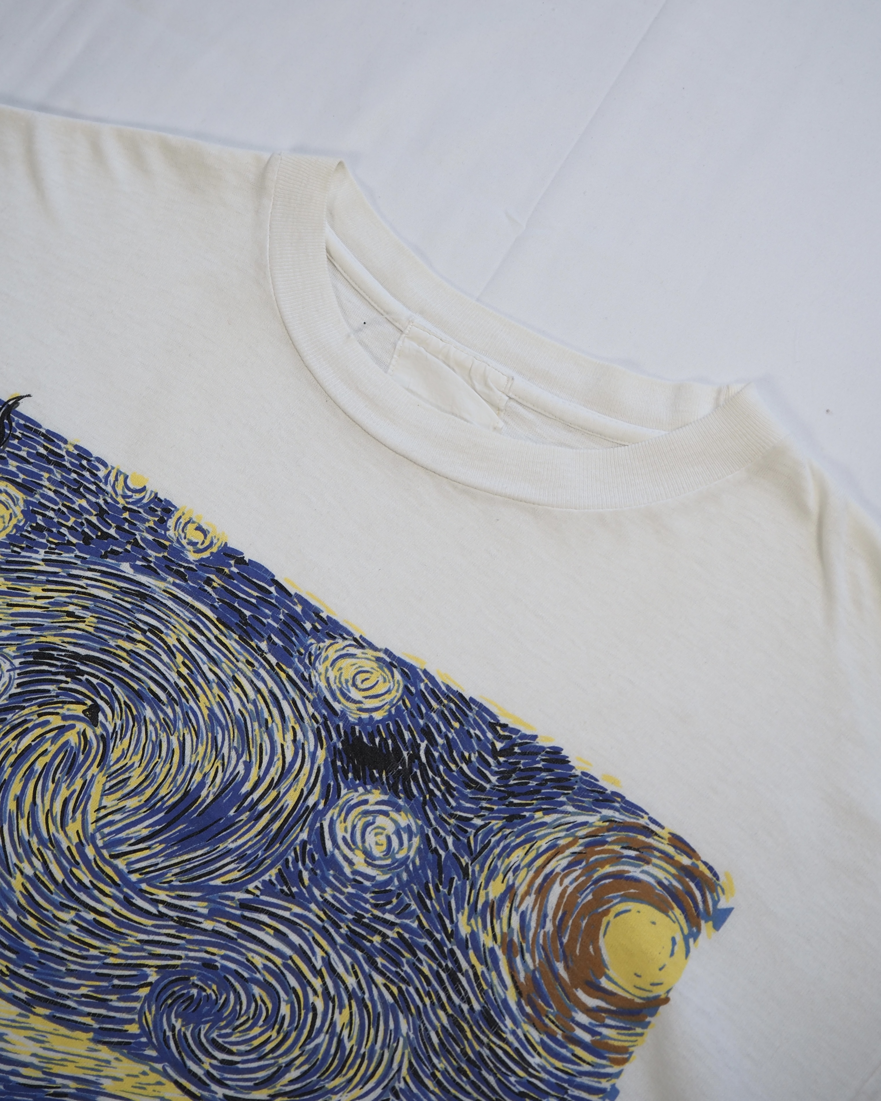 【VCM入荷】90’s アートTシャツ ゴッホ 星月夜 の画像 9