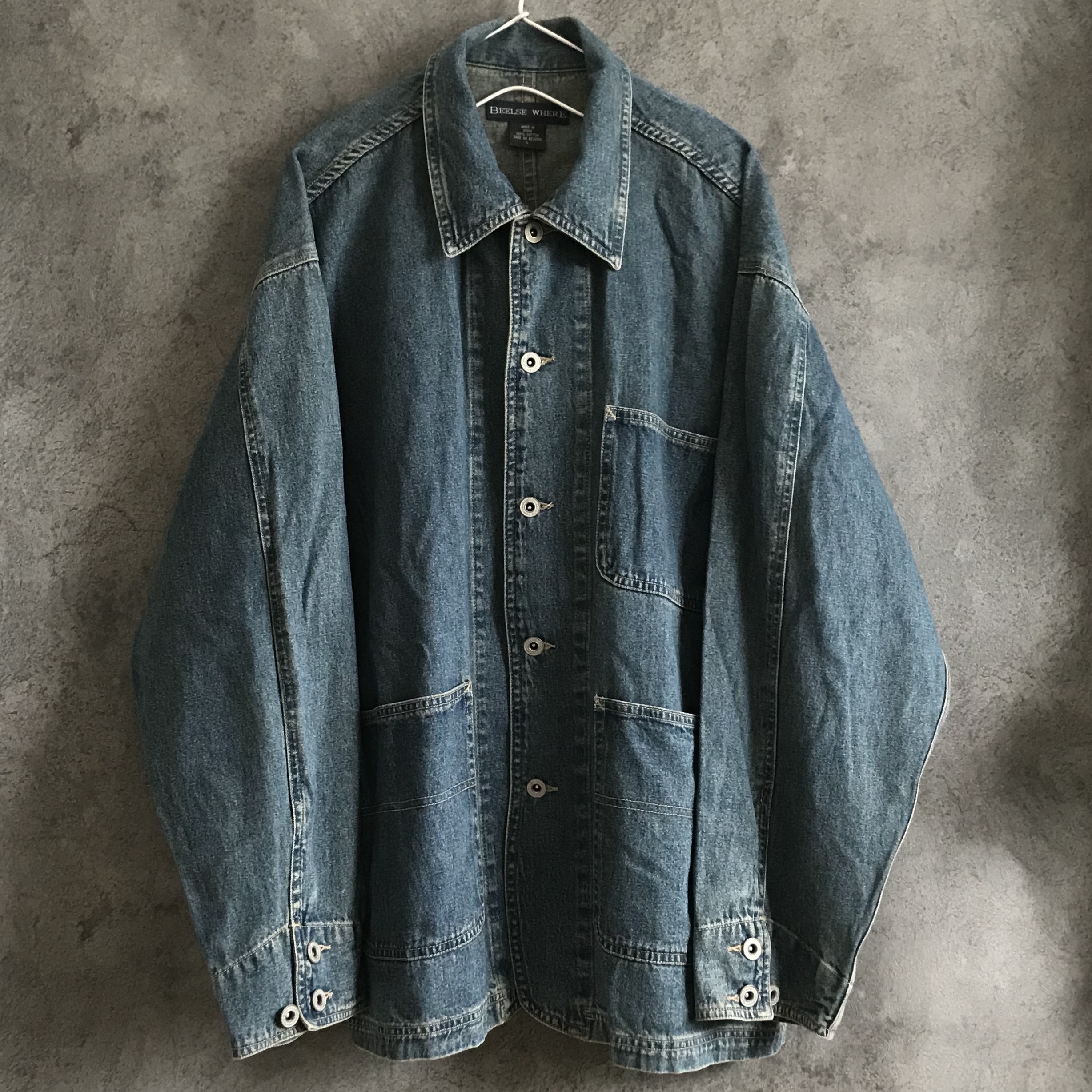古着フィールドジャケット 古着 ワークジャケット 90s レトロ デニム アウトドア アート メンズ 長袖 古着屋 Antenna アンテナ 海外でセレクトした個性的な古着専門の通販店です 古着フィールドジャケット 古着 ワークジャケット 90s レトロ デニム アウトドア アート メンズ 長袖 古着屋 Antenna アンテナ 海外でセレクトした個性的な古着専門の通販店です