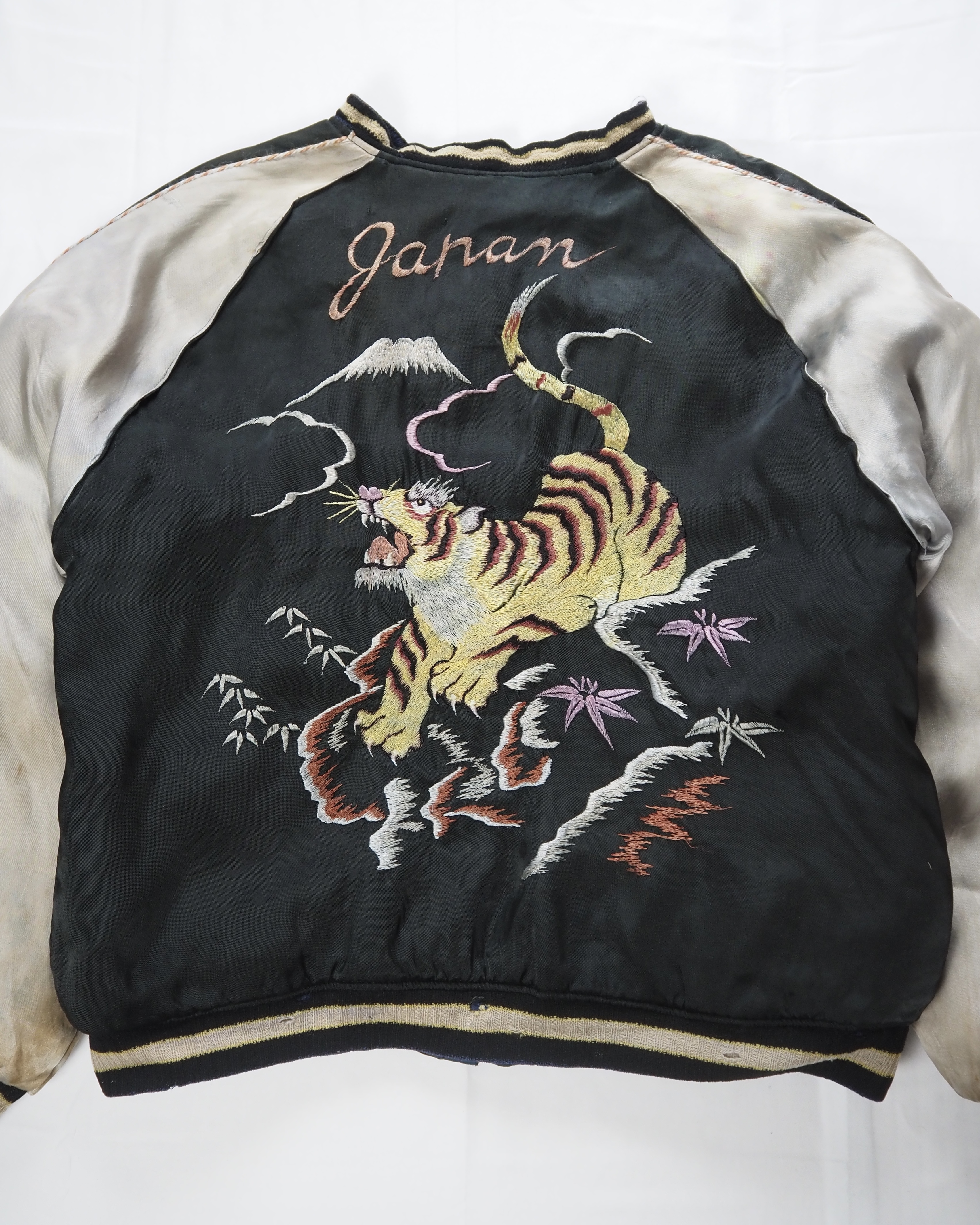 50’s スカジャン 虎×マップ の画像 2