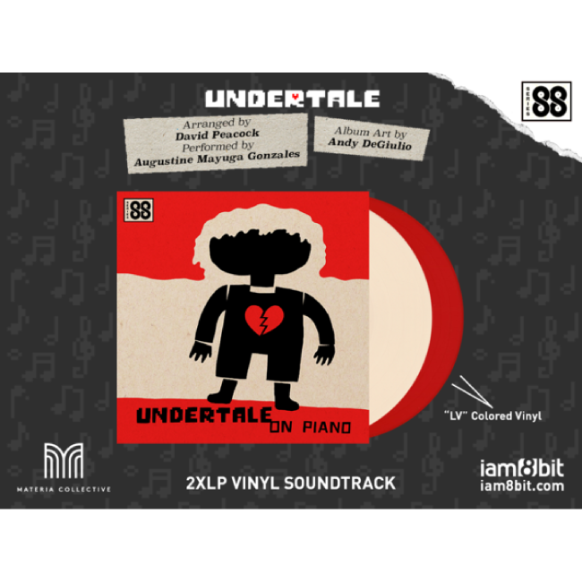 【UNDERTALE(アンダーテイル)】アンダーテイル・オン・ピアノ(シリーズ88)2LP - 画像2