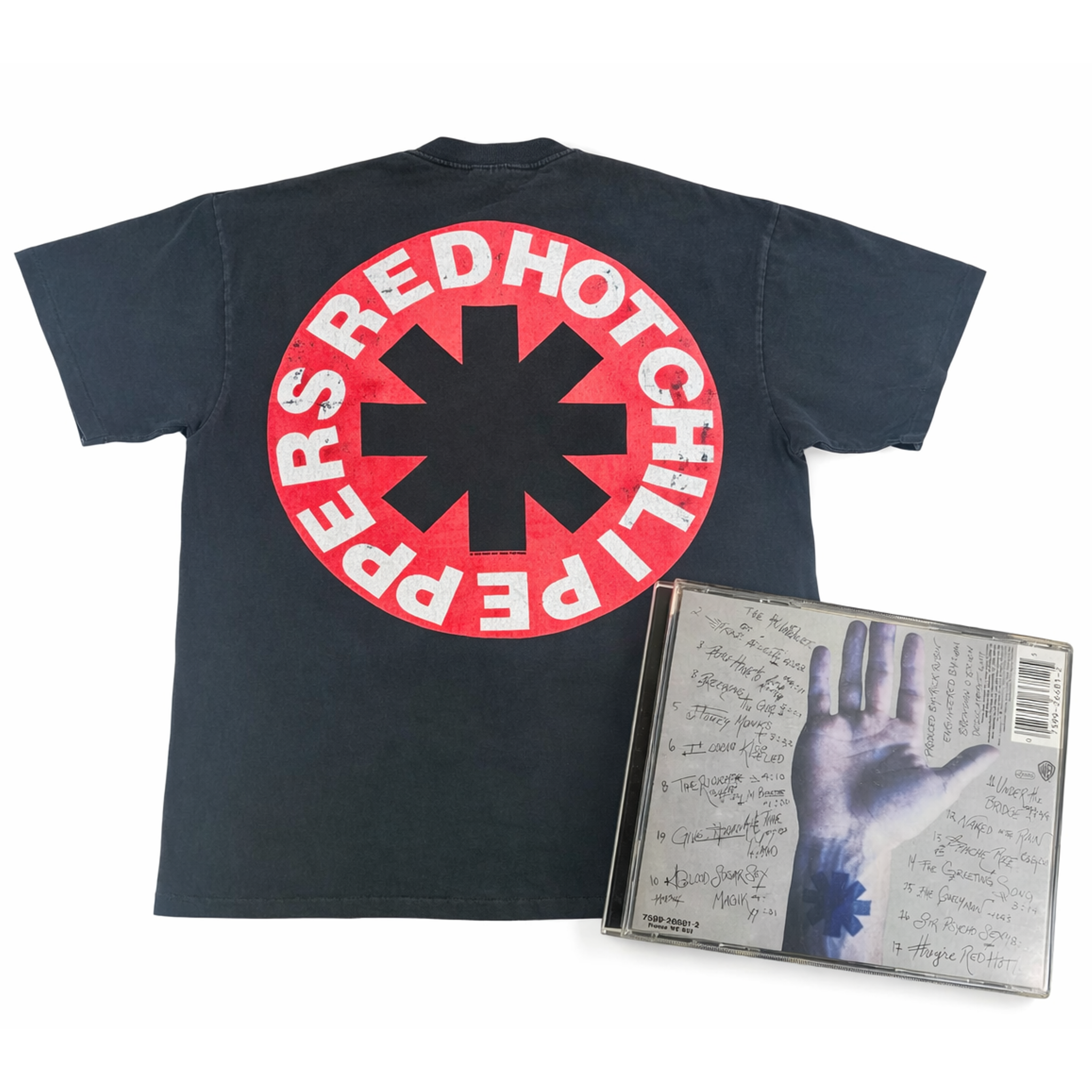 90s RED HOT CHILI PEPPERS “RHCP” Vintage Band T-Shirt Rare Used L の画像 2