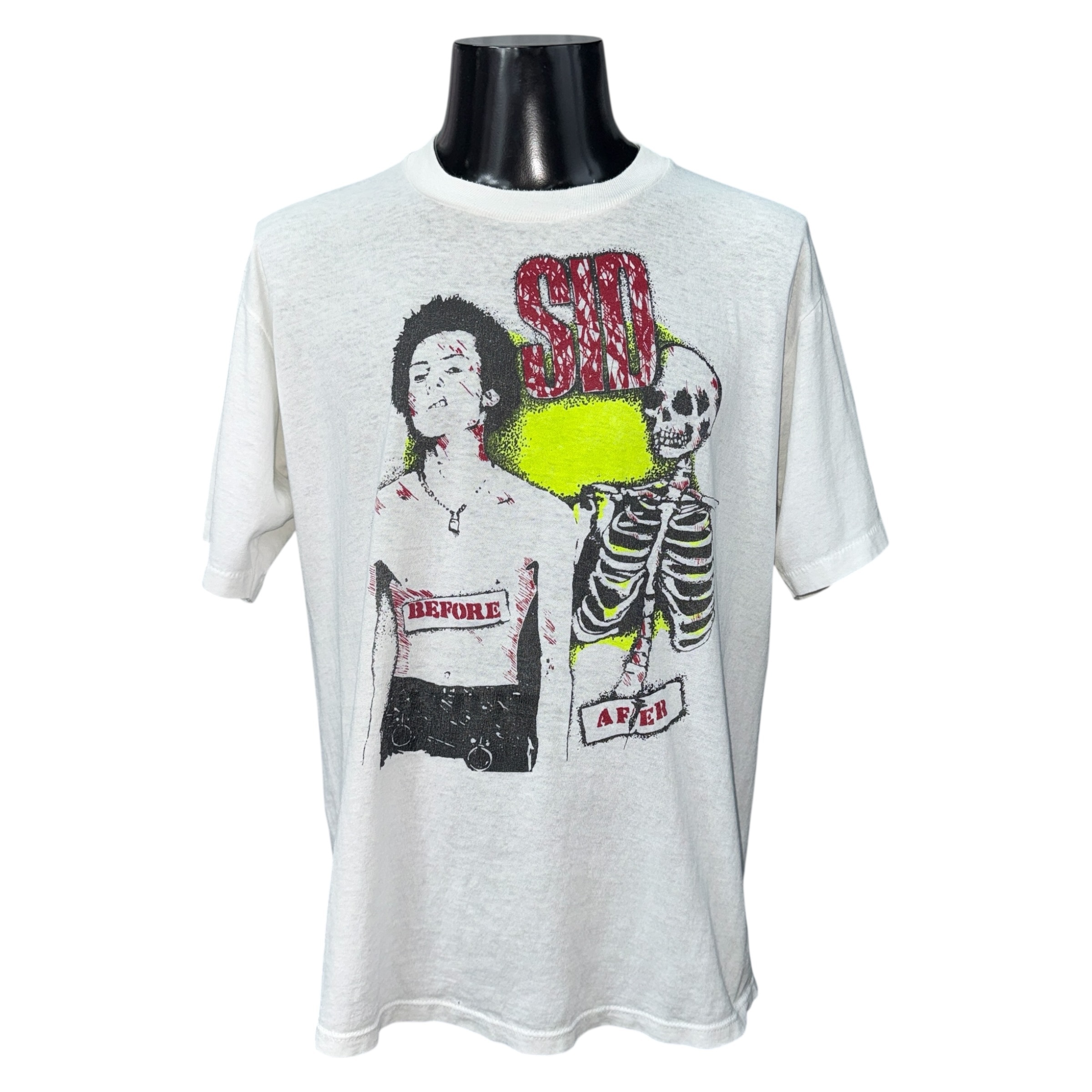 【SID VICIOUS】シド・ヴィシャス “BEFORE AFTER” 90’s Vintage Tシャツ