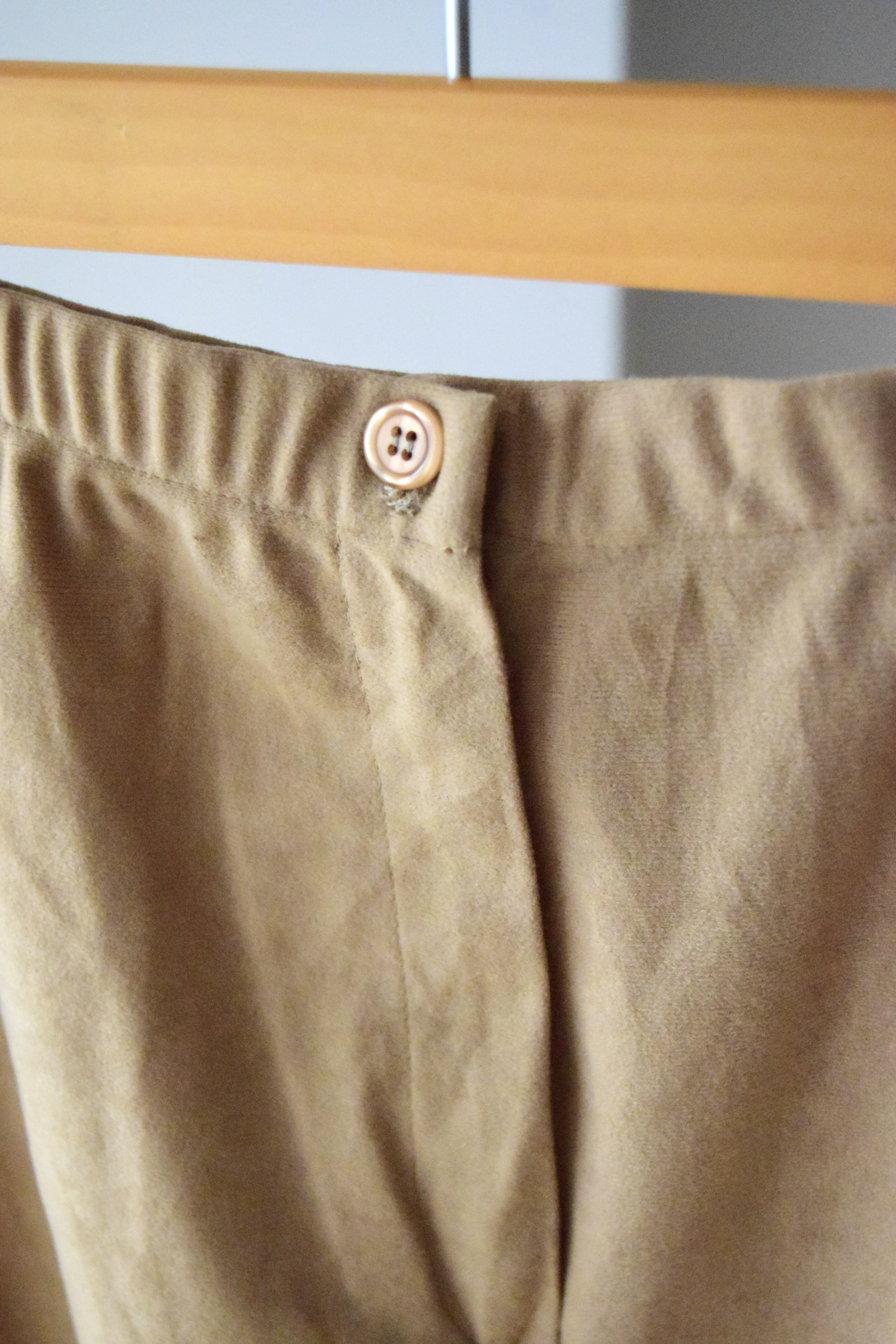 Velour wide pants の画像 3