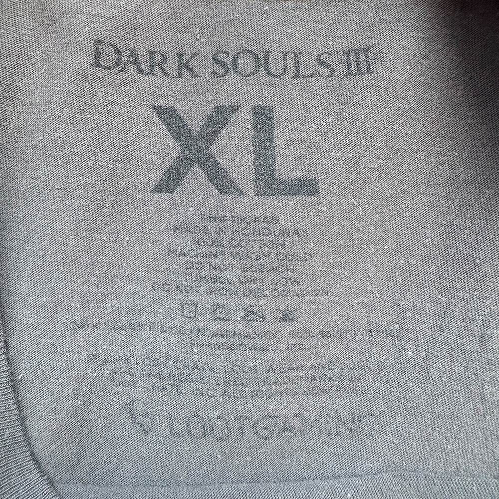 FromSoftware DARK SOULS III ゲームプリント【古着/Tシャツ】