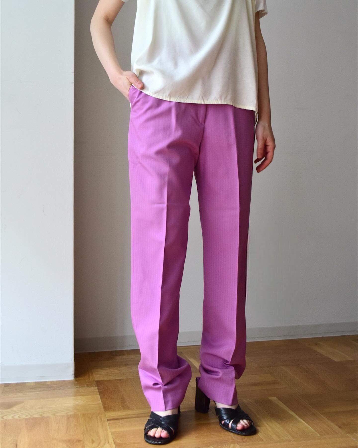 Polyester easy slacks〜dead stock〜①