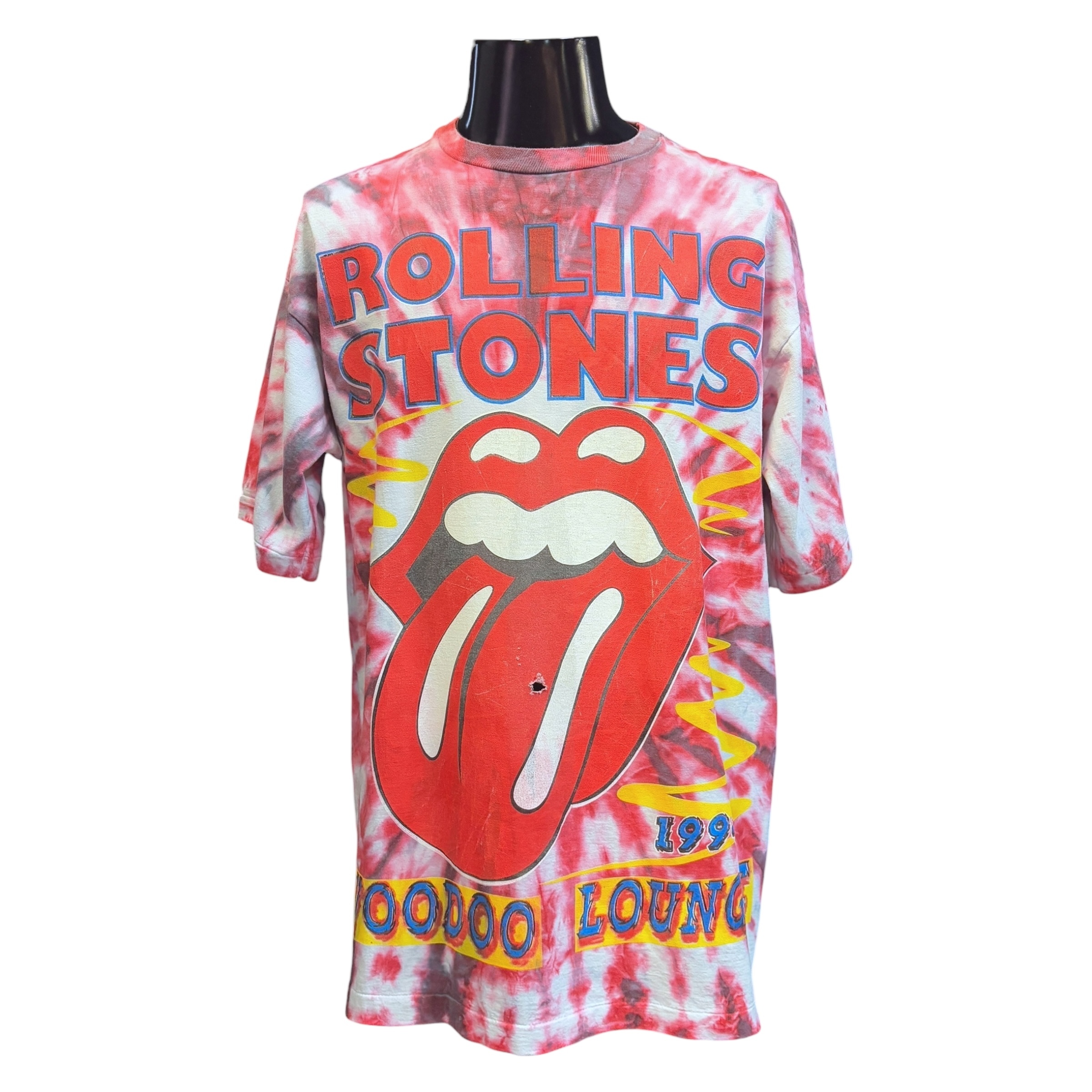 【THE ROLLING STONES】ザ・ローリング・ストーンズ “Voodoo Lounge WORLD TOUR 94” 90’s Vintage Tシャツ XL相当