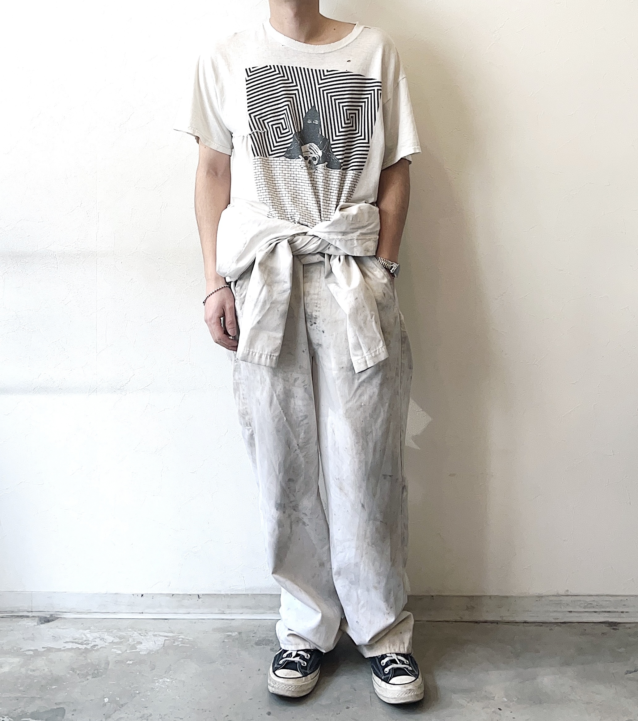 Vintage 60's【EDWARD HYMAN COMPANY】"Vaughn's Tow Service & Body Shop" Grunge Jump Suit の画像 8