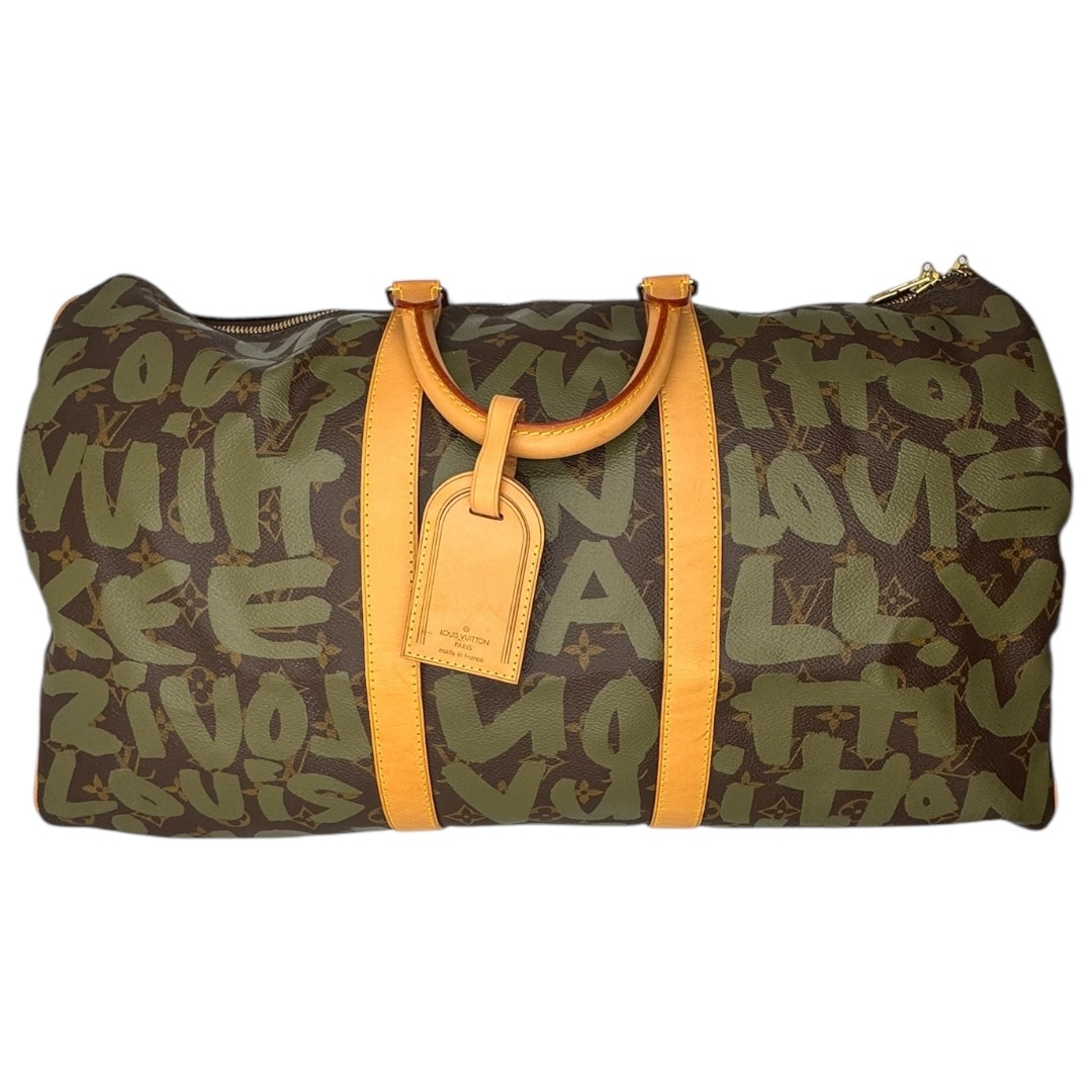 【LOUIS VUITTON】ルイヴィトン モノグラムグラフィティ / キーポル50 / M92197/FL0051 / モノグラム レザー キャンバス/ マーク・ジェイコブス x スティーブン・スプラウス