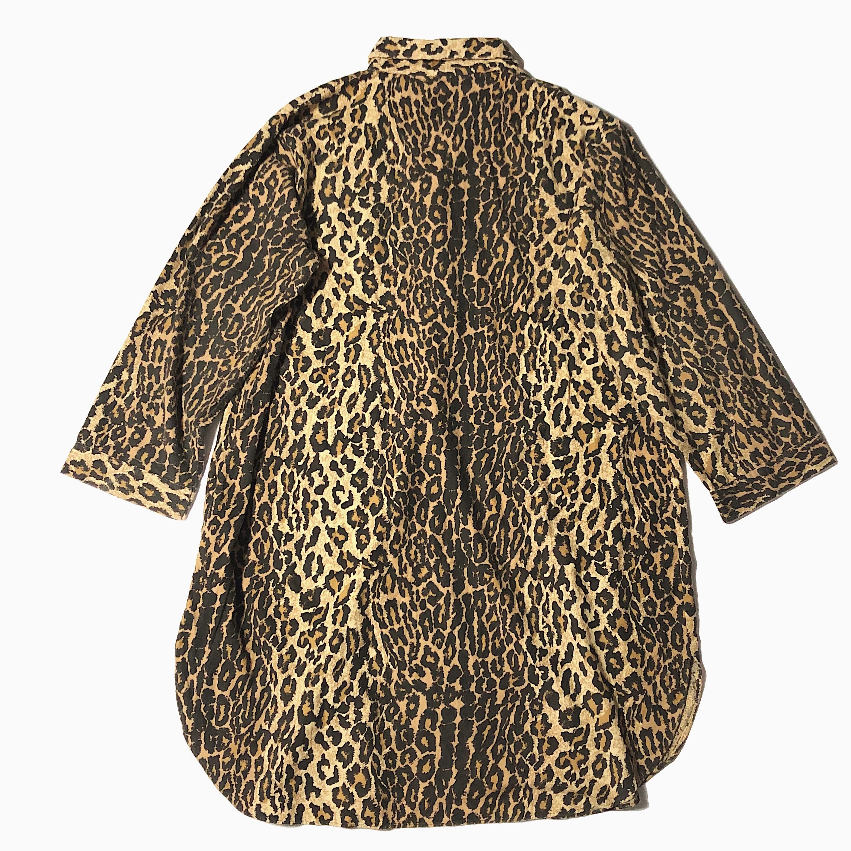 Vintage 90's【Nick&Nora】Leopard Pullover Shirt の画像 2