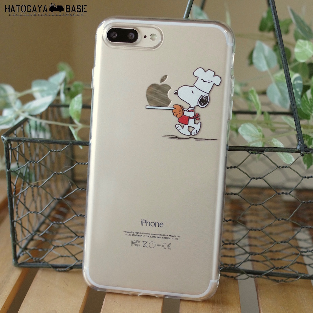 スヌーピーiphoneケース Snoopy Chef Hatogaya Base For Succulents And Volkswagen Lovers